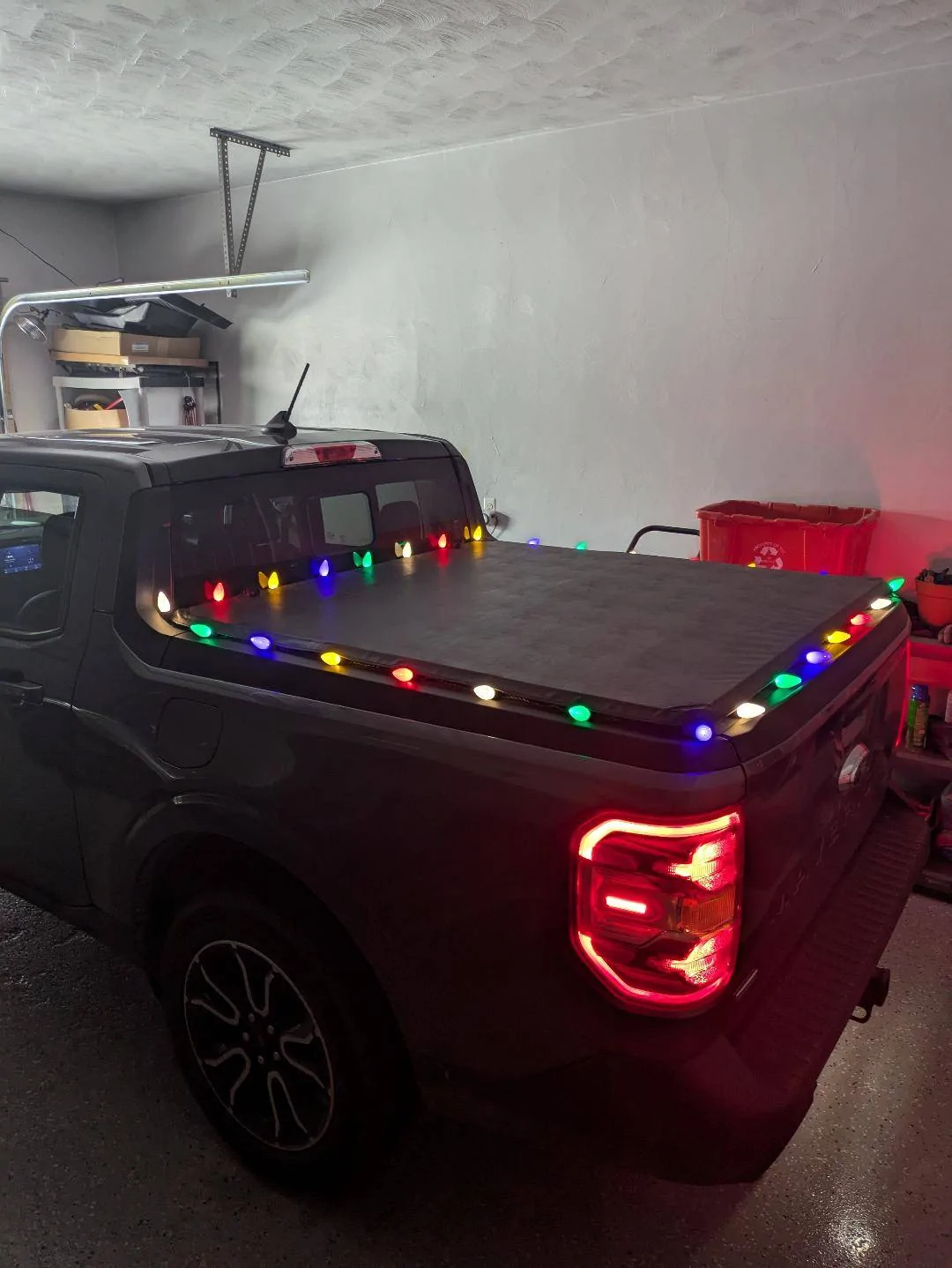 Ford Maverick Holiday Decor light2