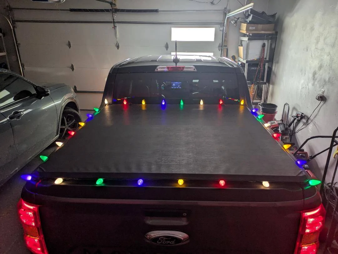 Ford Maverick Holiday Decor light1