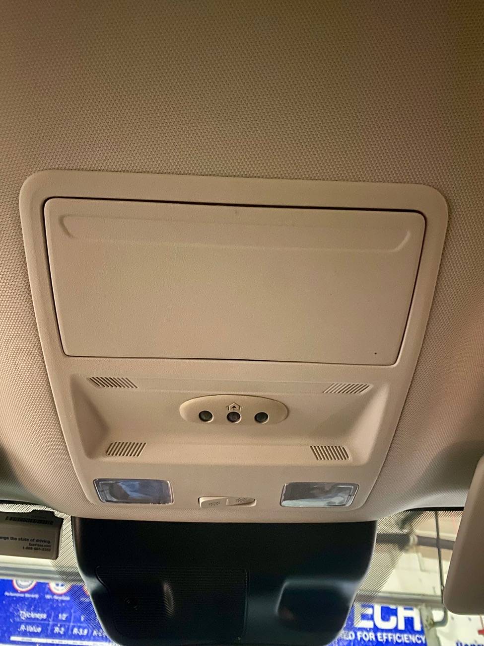 Ford Maverick Garage door opener DIY integrated install in overhead console (Maverick Lariat 2024) IMG_9522