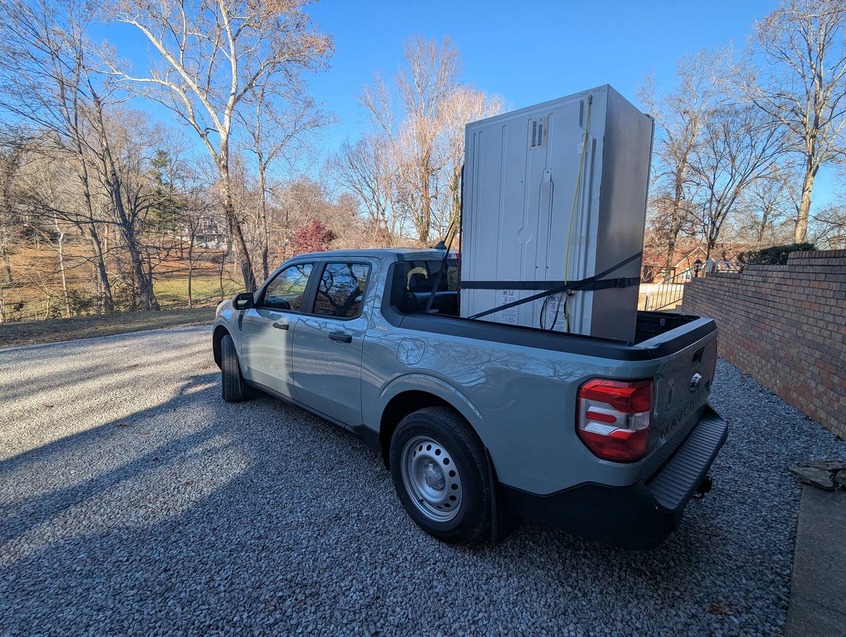Ford Maverick First load in the bed! 1000005657