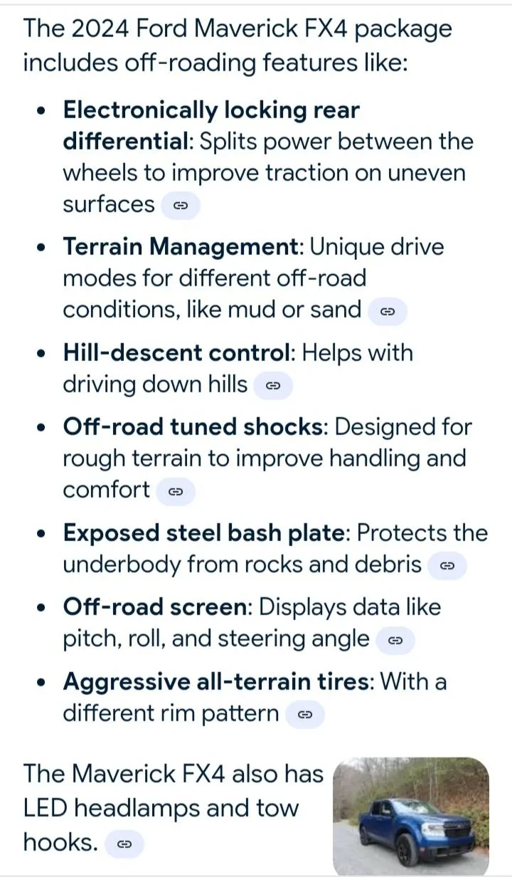 Ford Maverick Thinking going from hybrid to eco boost 20241207_102127