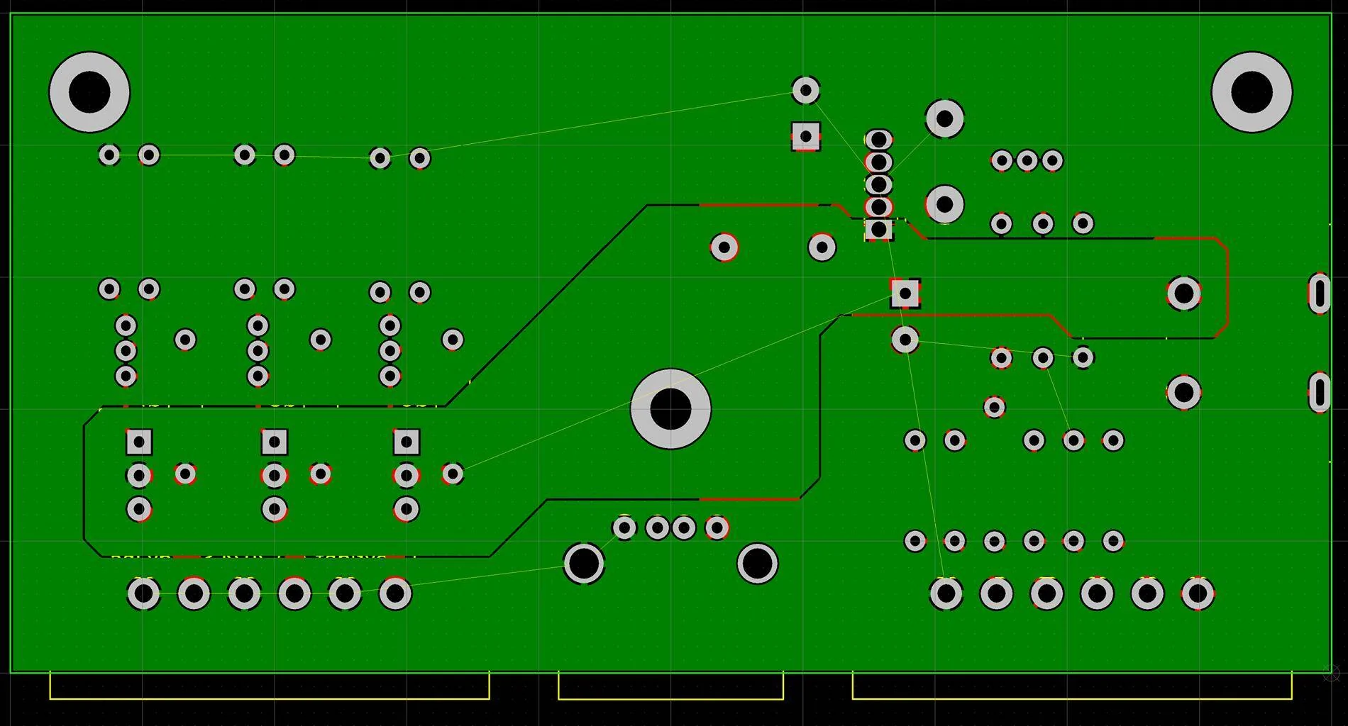 Ford Maverick Interior Ambient / Mood Lighting and Puddle Lights PCB Bottom