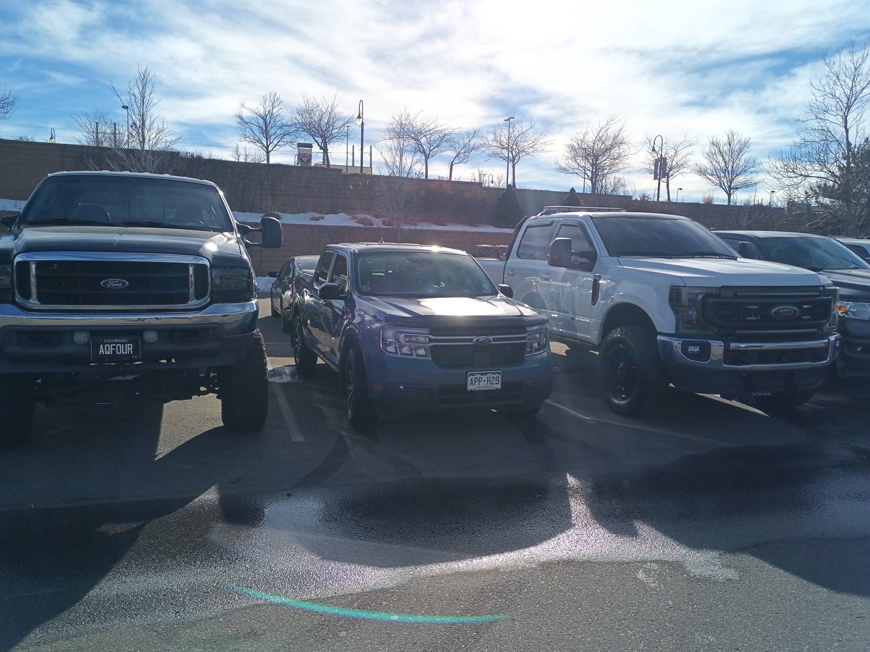 Ford Maverick Post your Maverick next to ridiculously large trucks - photos thread IMG_20241207_131422_403_Original