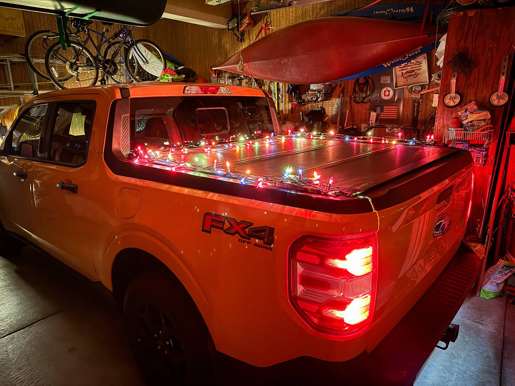 Ford Maverick Holiday lights IMG_2023PP100