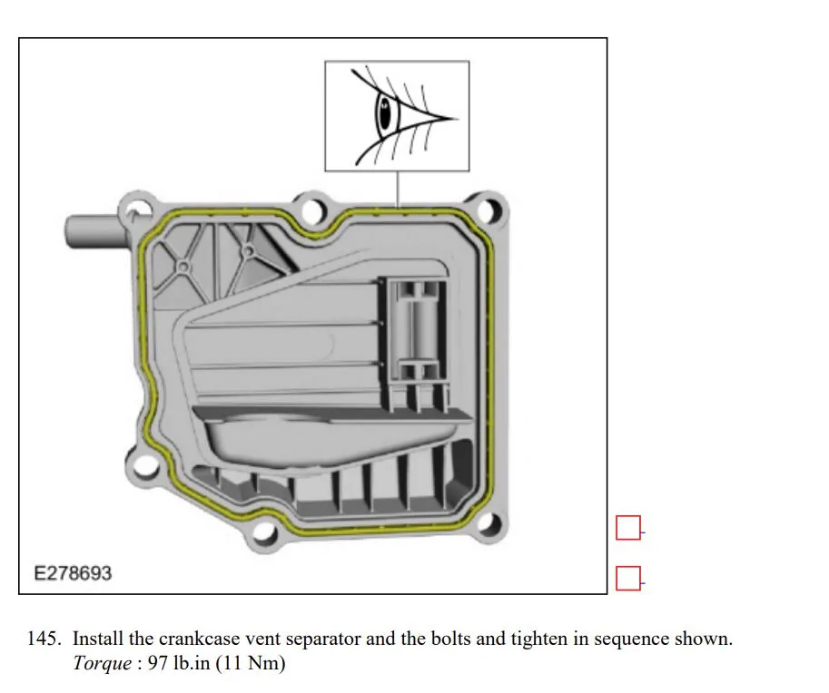 Ford Maverick UPR Catch Can seperator