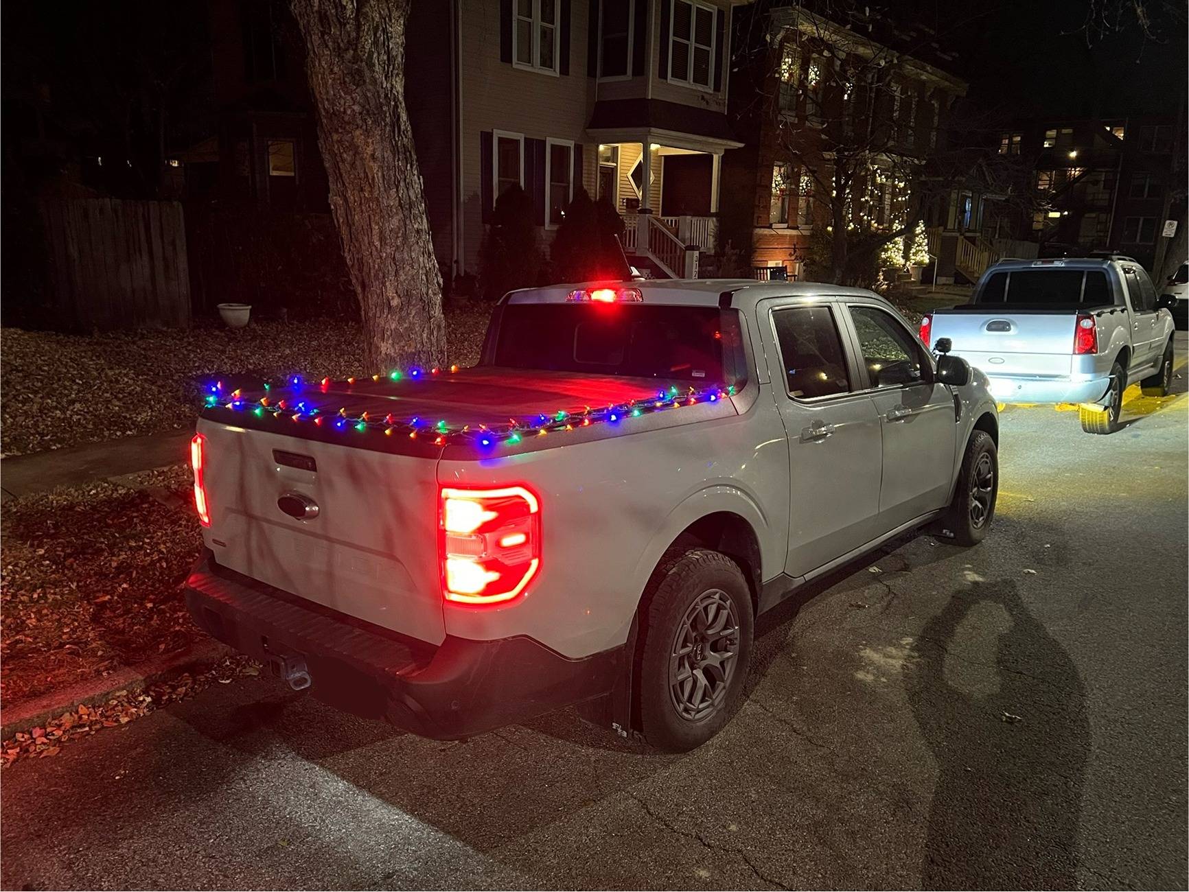 Ford Maverick Holiday lights IMG_4663
