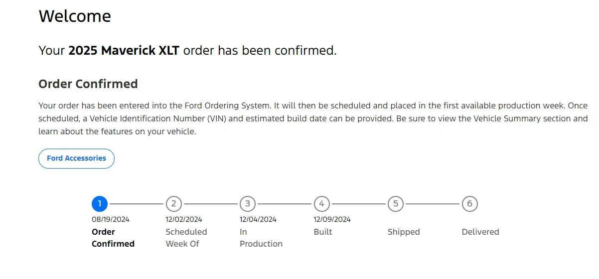 Ford Maverick 2025 Maverick Now Shipping! Received my Shipped update 1733856570033-f1