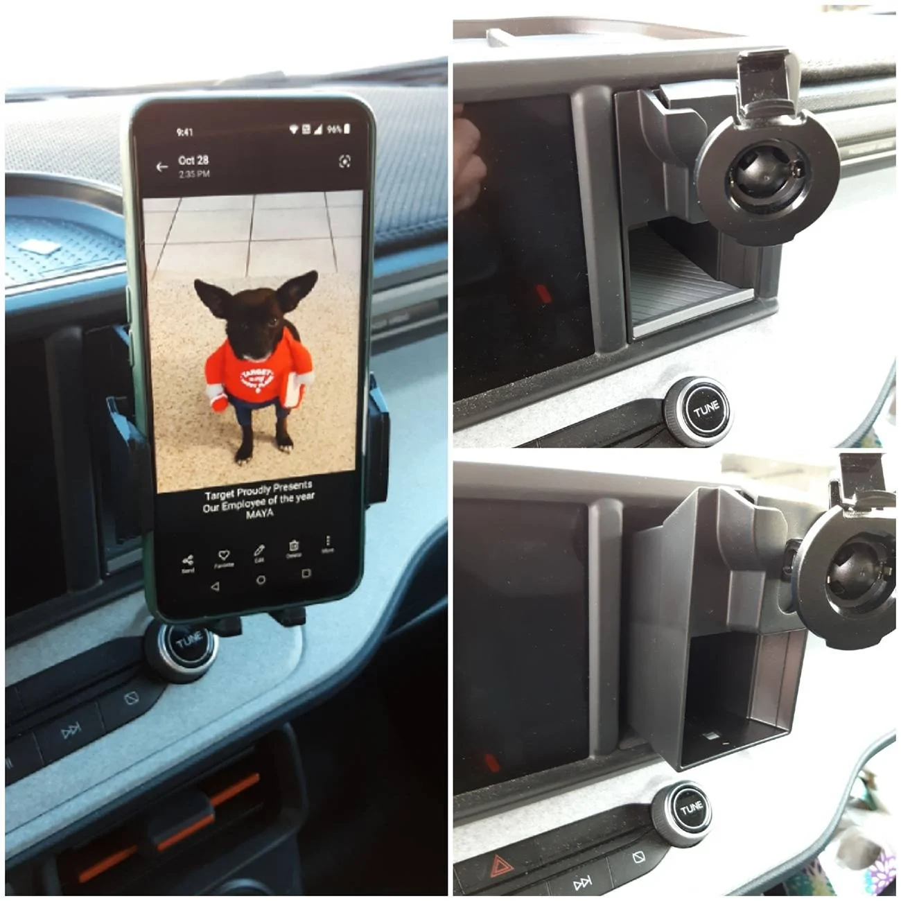 Ford Maverick Dash cubby hole -- what's in yours? 📸 20241210_124541