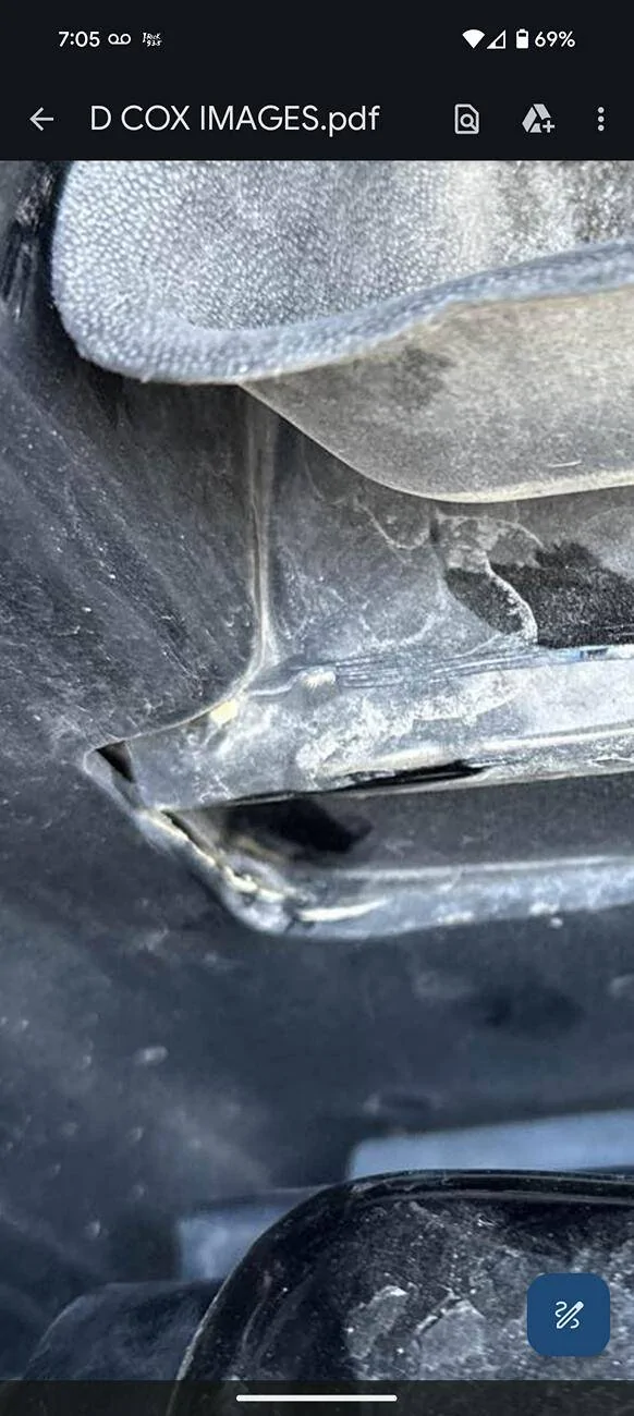 Ford Maverick Seats twisted after rear-ended Screenshot_20241210-190525