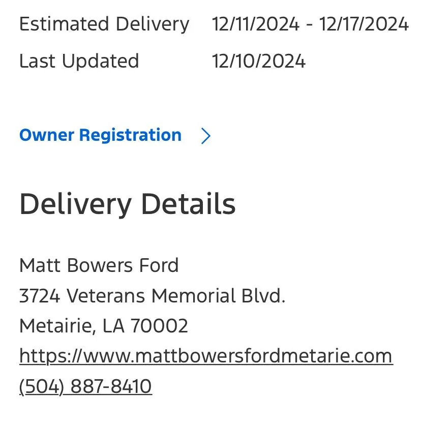 Ford Maverick 2025 Maverick Now Shipping! Received my Shipped update IMG_6255