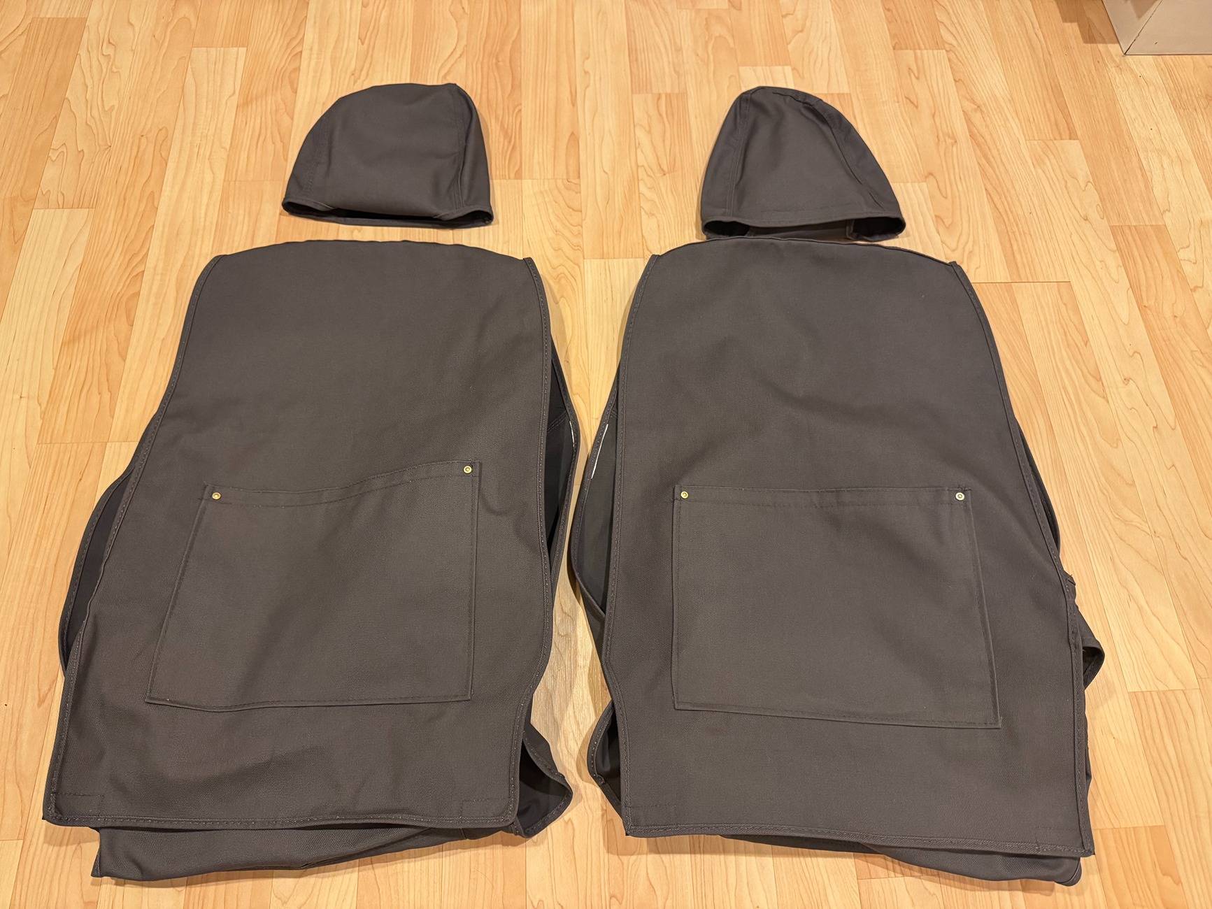 Ford Maverick Covercraft Carhartt Gravel Front Seat Savers IMG_6093 3
