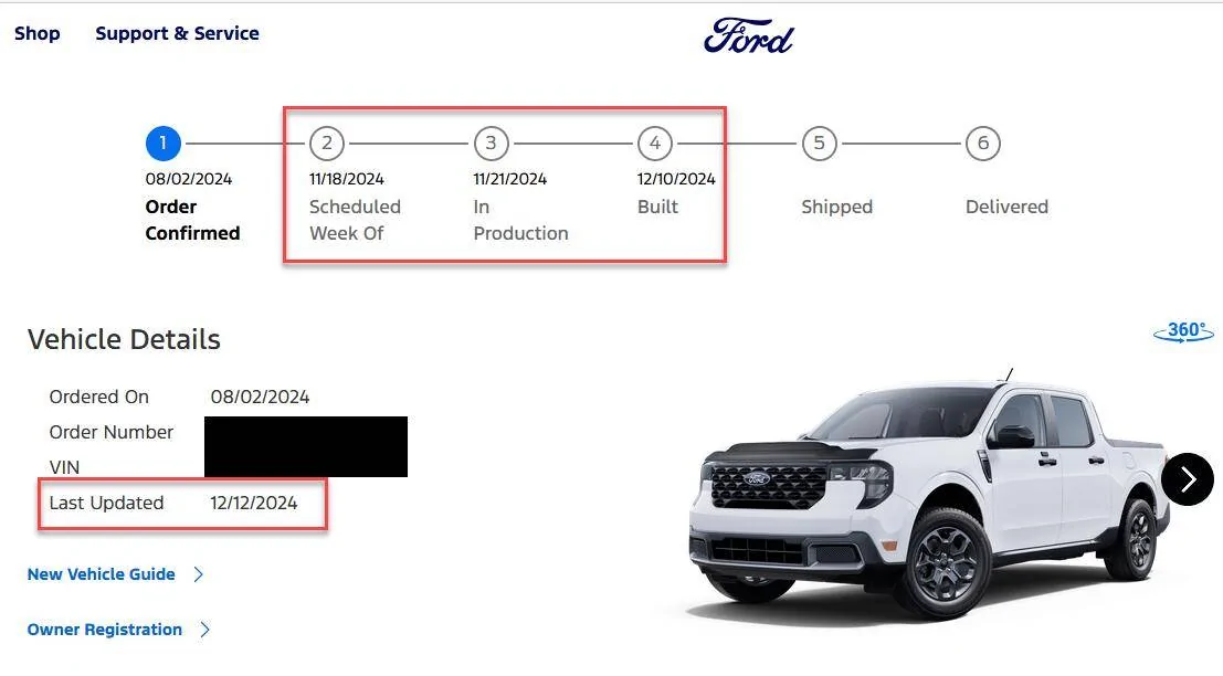 Ford Maverick 2025 Maverick Now Shipping! Received my Shipped update 1734029822317-um