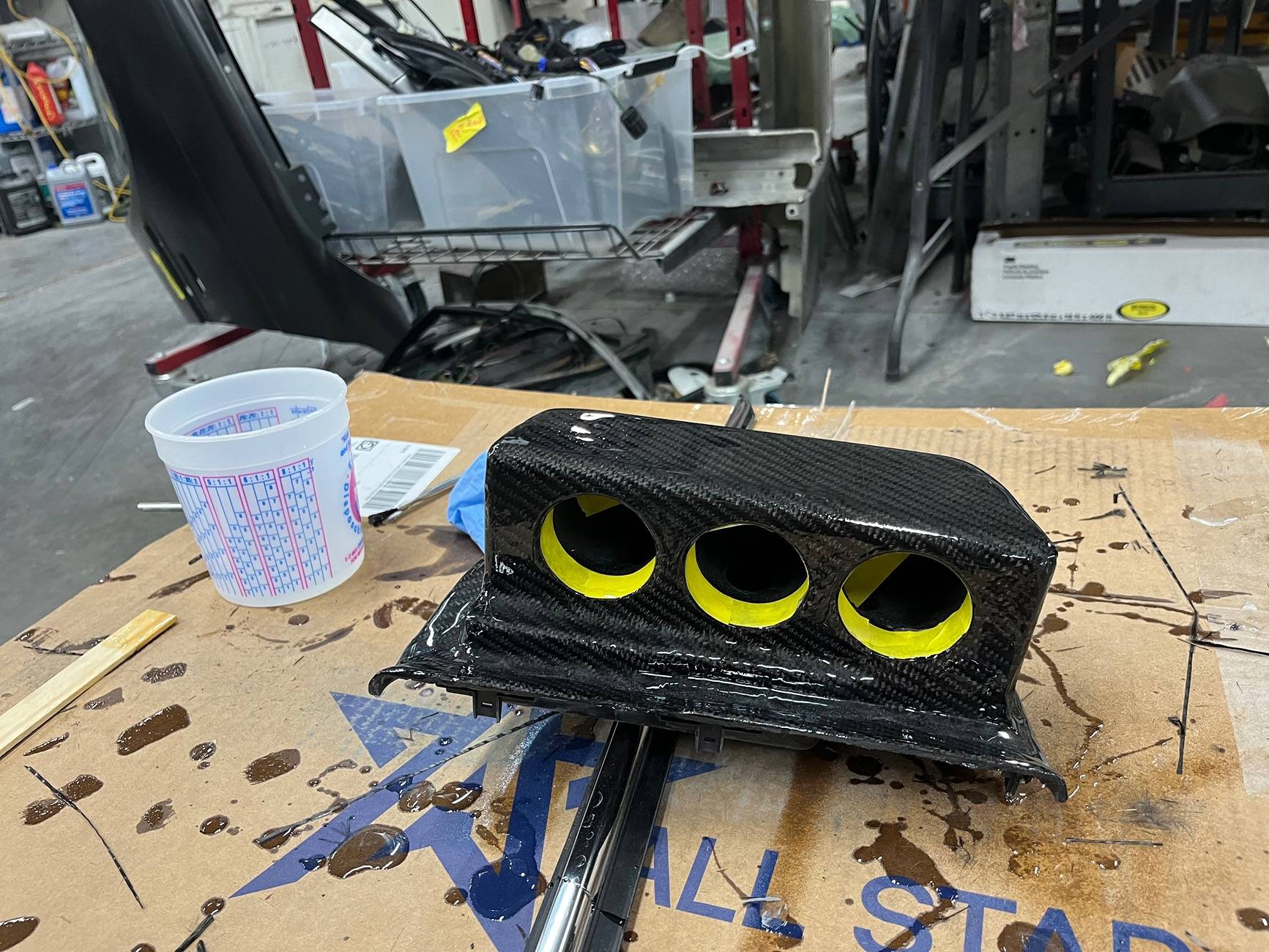 Ford Maverick Pod holder for 52m pods IMG_9410
