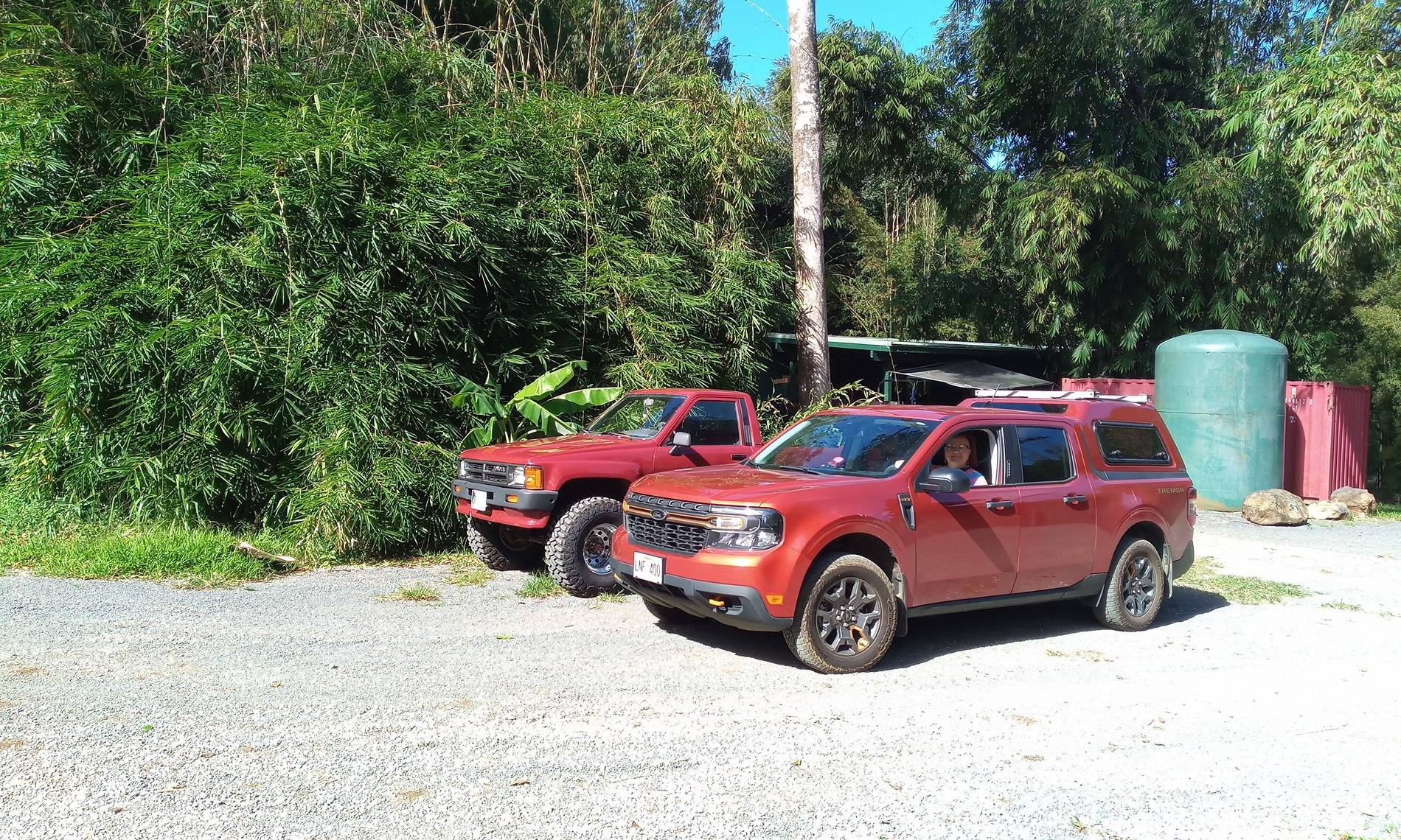 Ford Maverick Post your Maverick next to ridiculously large trucks - photos thread IMG_20241214_133423_439