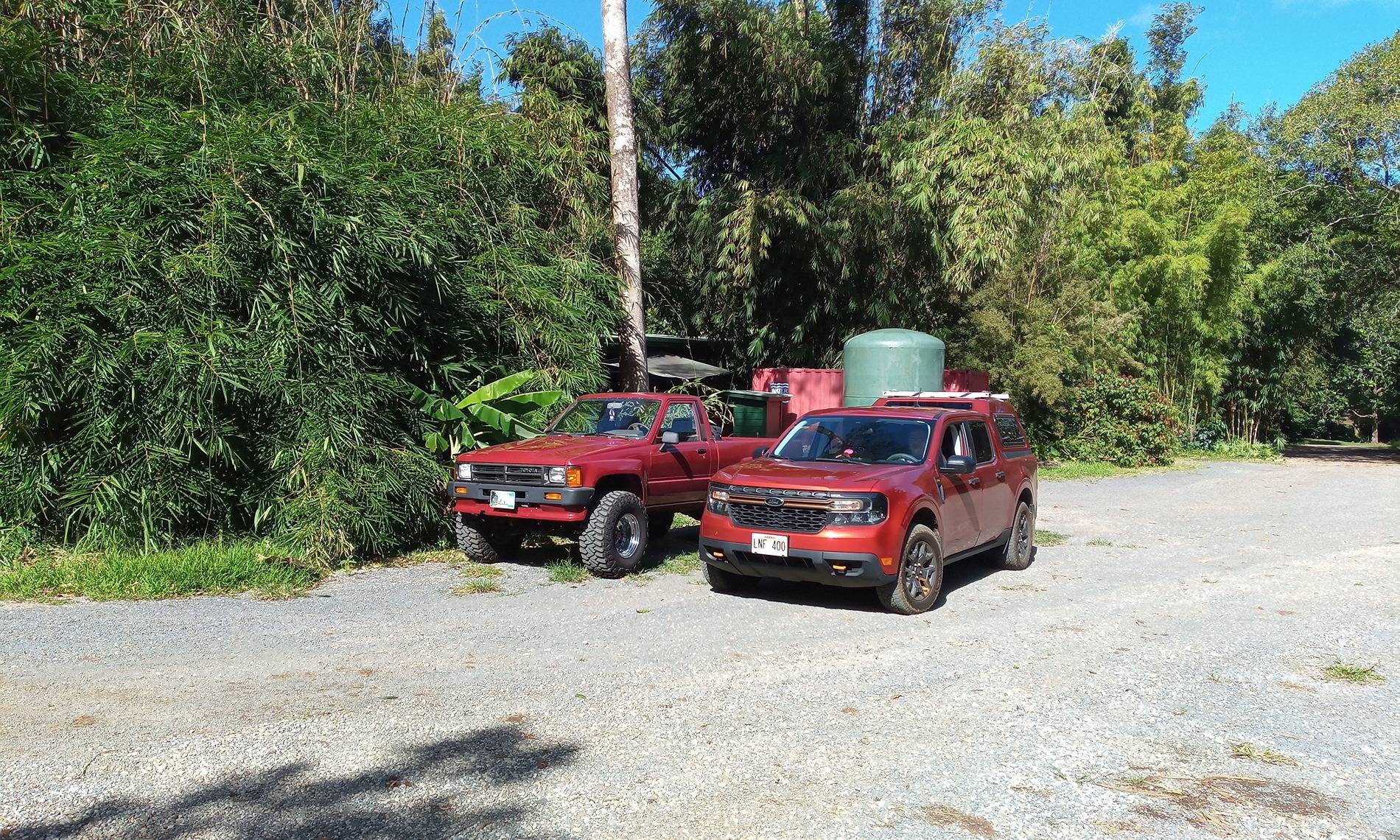 Ford Maverick Post your Maverick next to ridiculously large trucks - photos thread IMG_20241214_133412_129