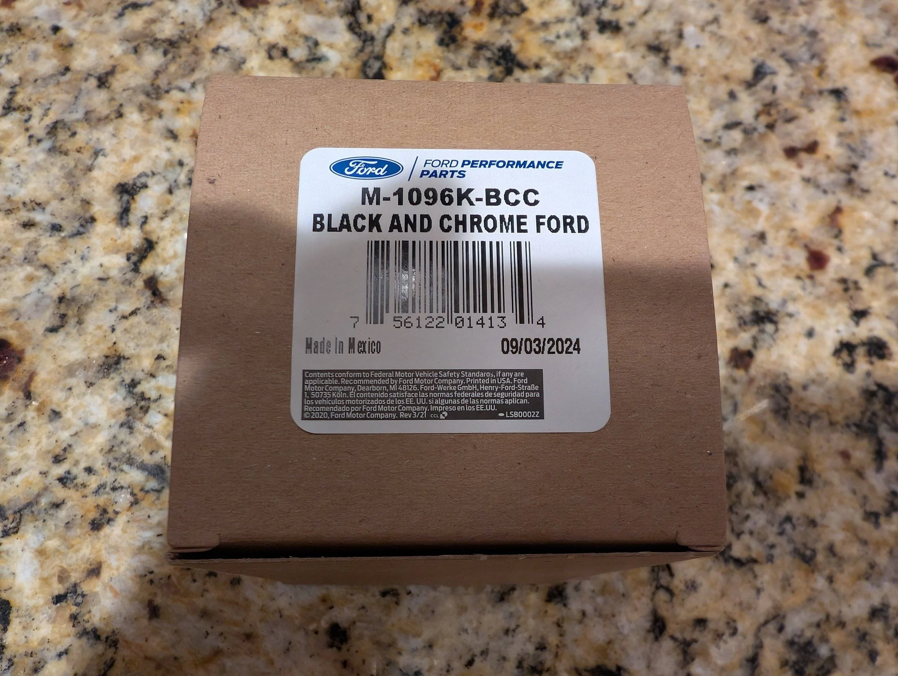 Ford Maverick NEW! OEM Black with Chrome Ford Script Centercaps PXL_20241216_052359882