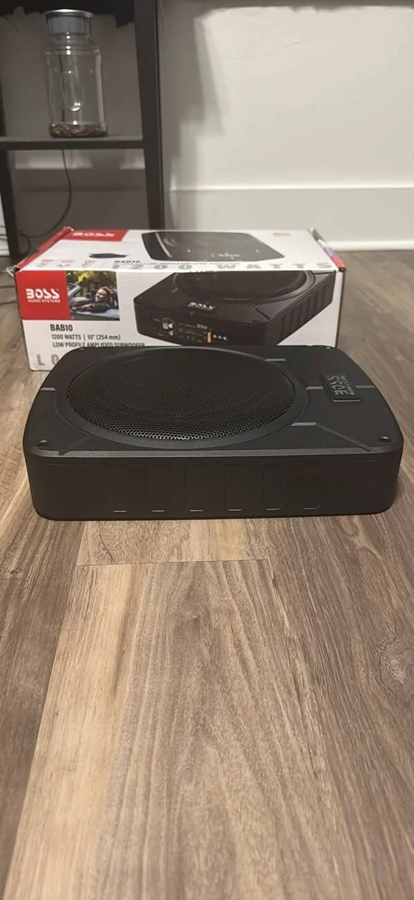 Ford Maverick Boss Audio 1200w 10” Amplified Subwoofer 01A83F23-909F-43F8-A4BC-0F5CD3C16704