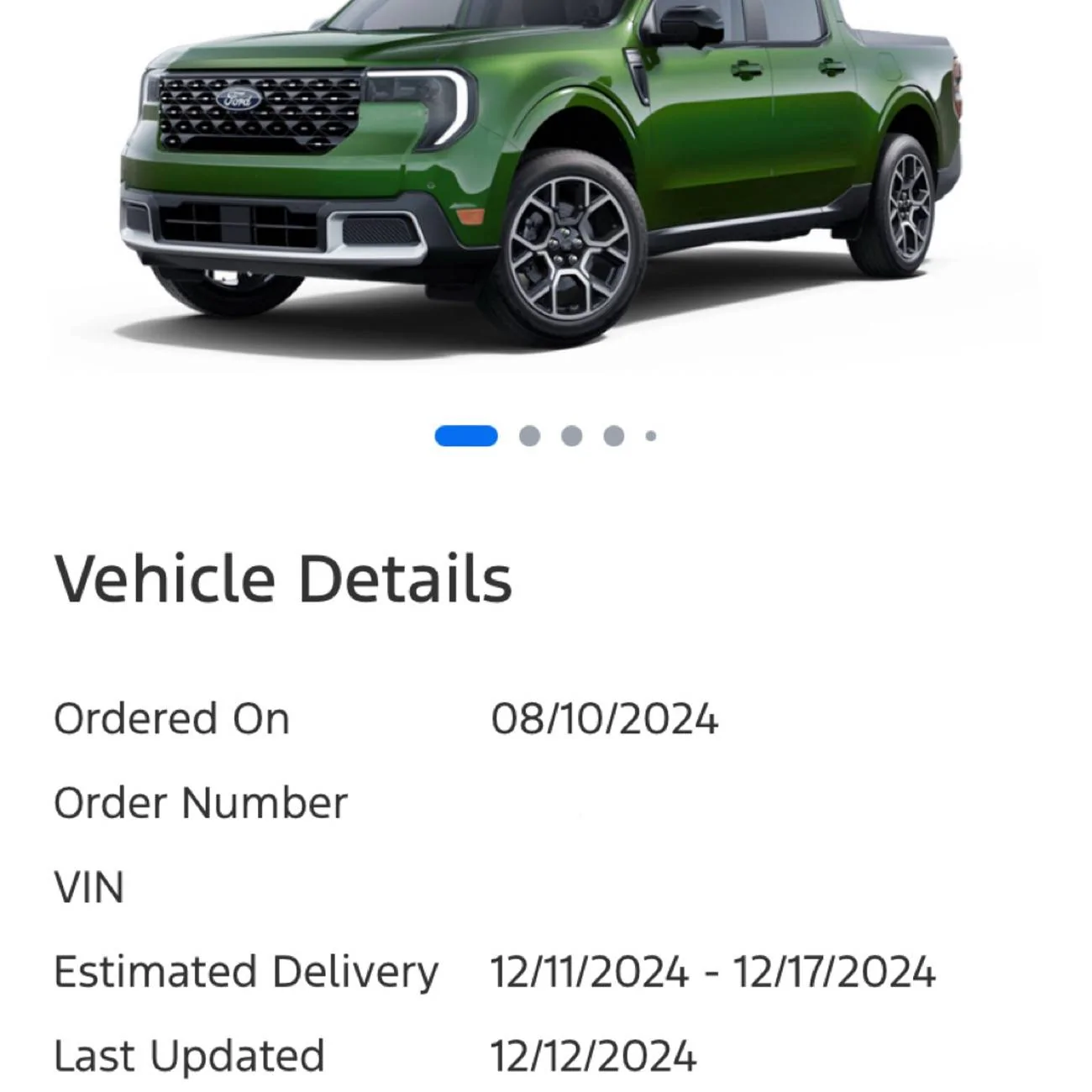 Ford Maverick 2025 Maverick Now Shipping! Received my Shipped update IMG_6283
