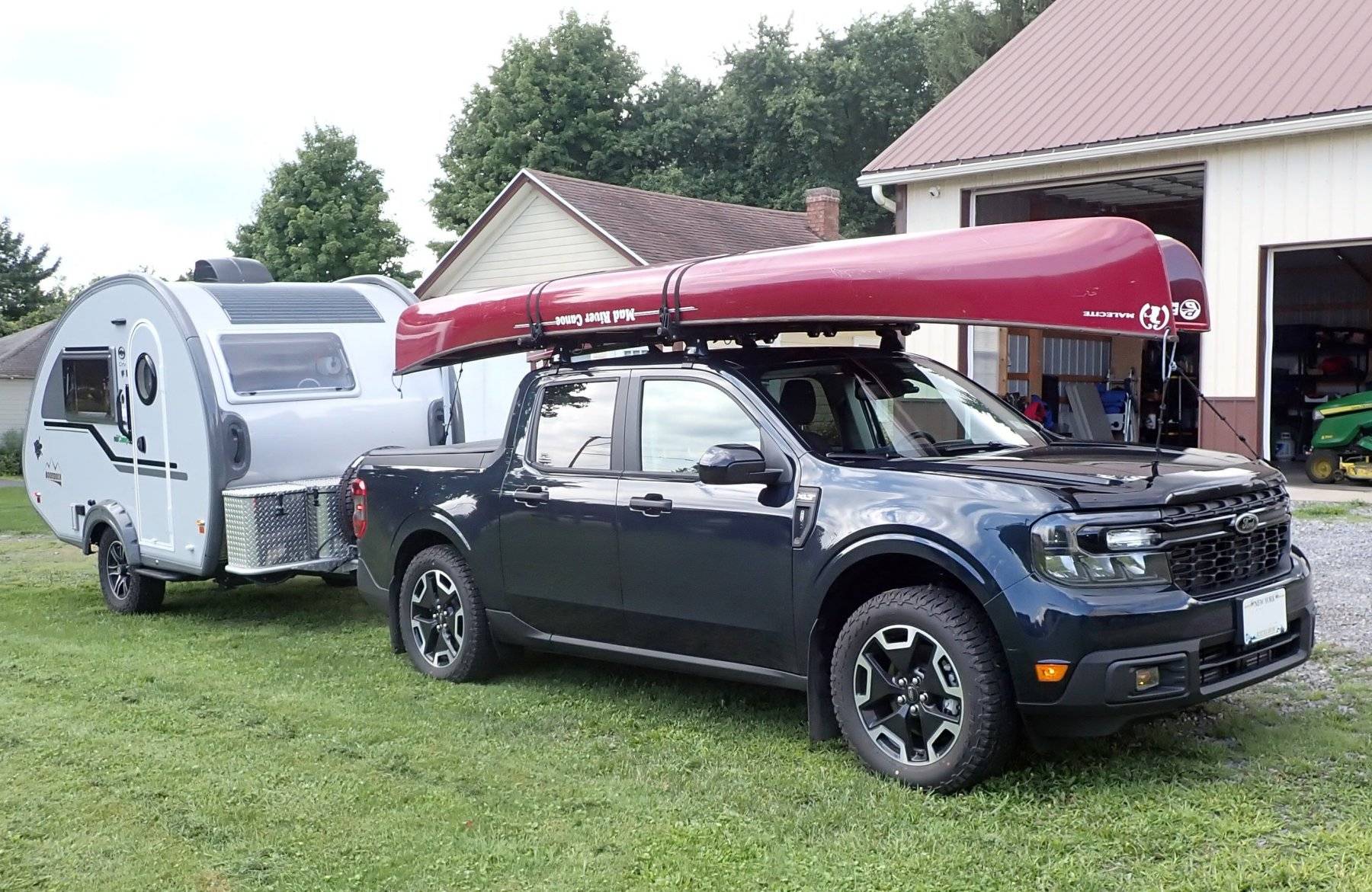 Ford Maverick Show what you tow... boats tab