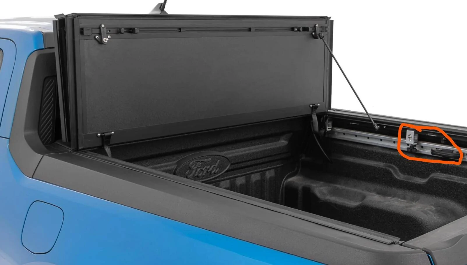 Ford Maverick Using In-Bed Rail with Rough Country Hard Trifold Flip up Cover? 1734618910028-5i