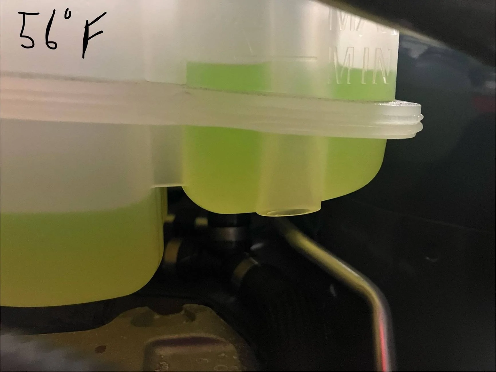Ford Maverick 2023 Hybrid : antifreeze needs 1 cup refill every 6 months IMG_3249