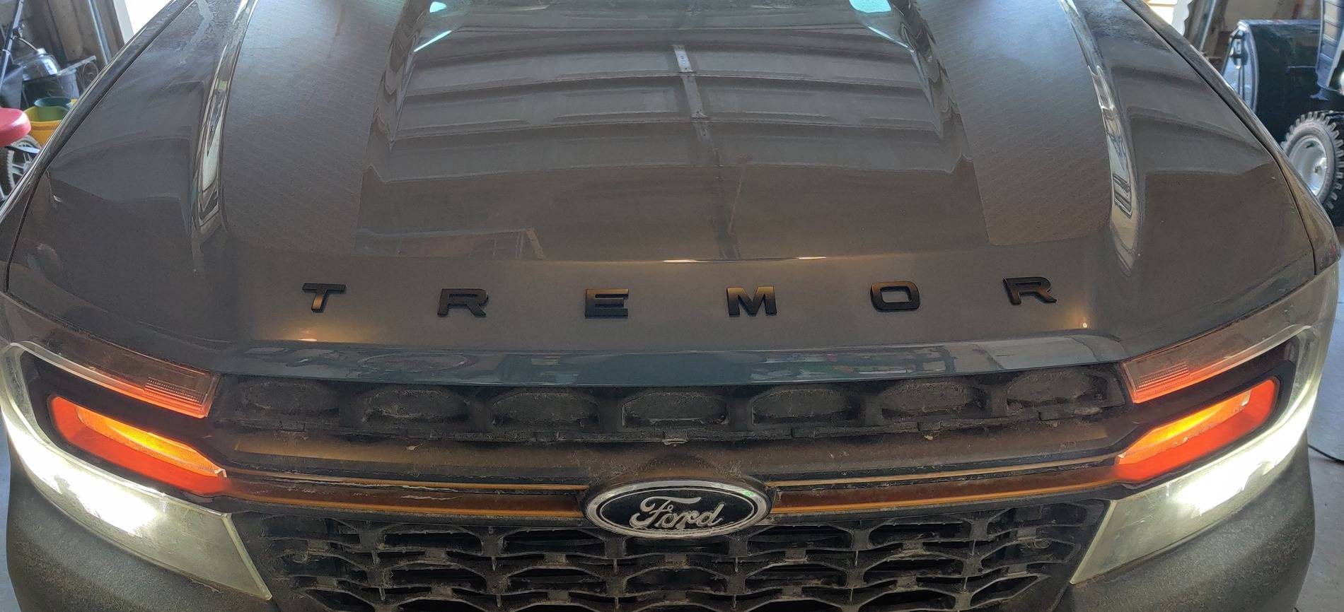 Ford Maverick TREMOR DECALS PEELING IMG_20241222_134650