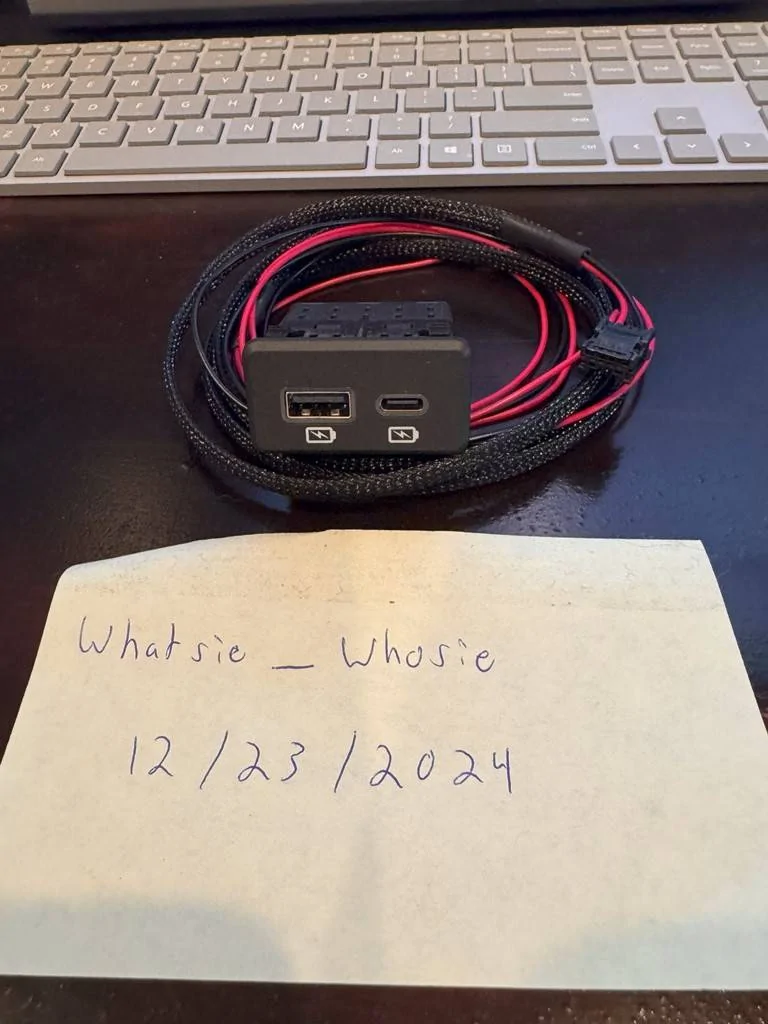 Ford Maverick Molex USB power port - $35 powerport