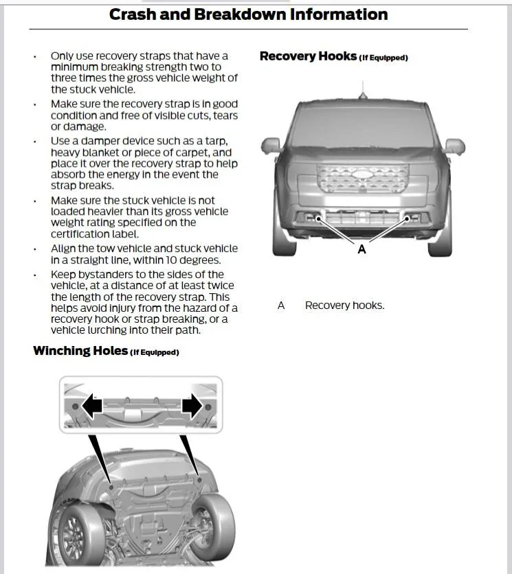 Ford Maverick Adding tow hooks Screenshot 2024-12-23 212805