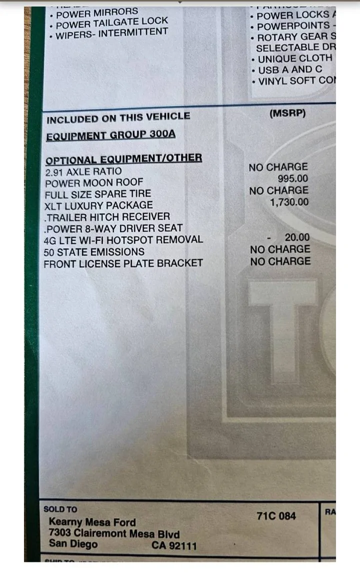 Ford Maverick Maverick fixes and updates? 20241224_094849