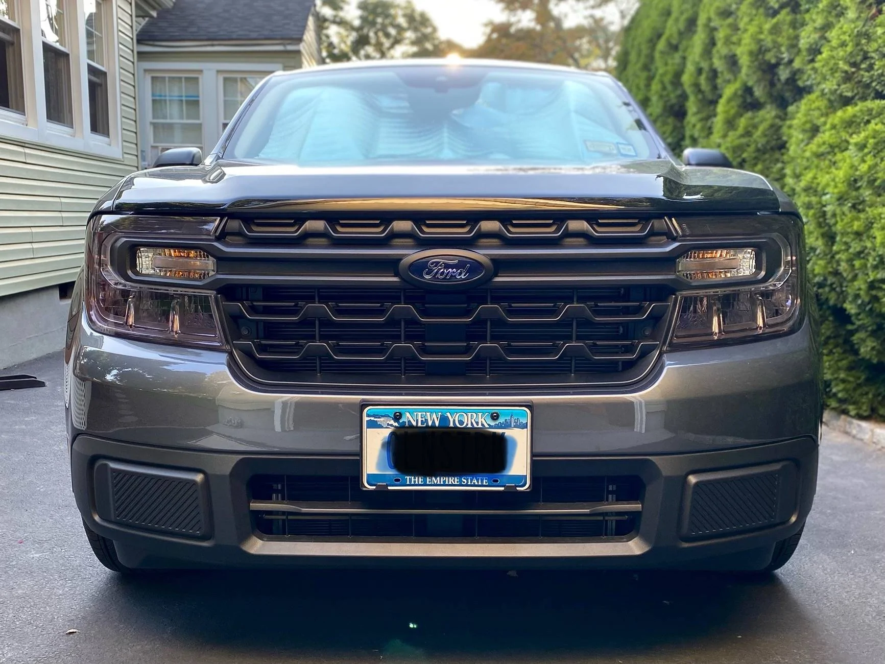 Ford Maverick Black out headlights available through Amazon IMG_7966