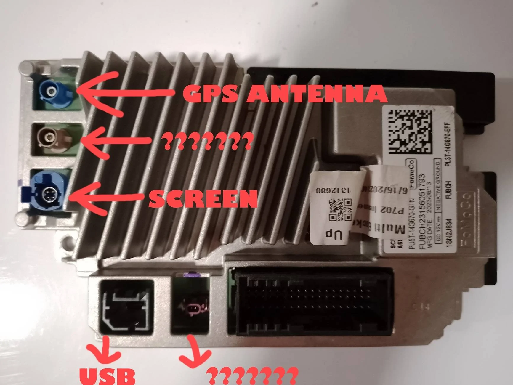 Ford Maverick Sync4 APIM and 13.2" Screen Installation Guide (Lariat Models) IMG_20241226_025122