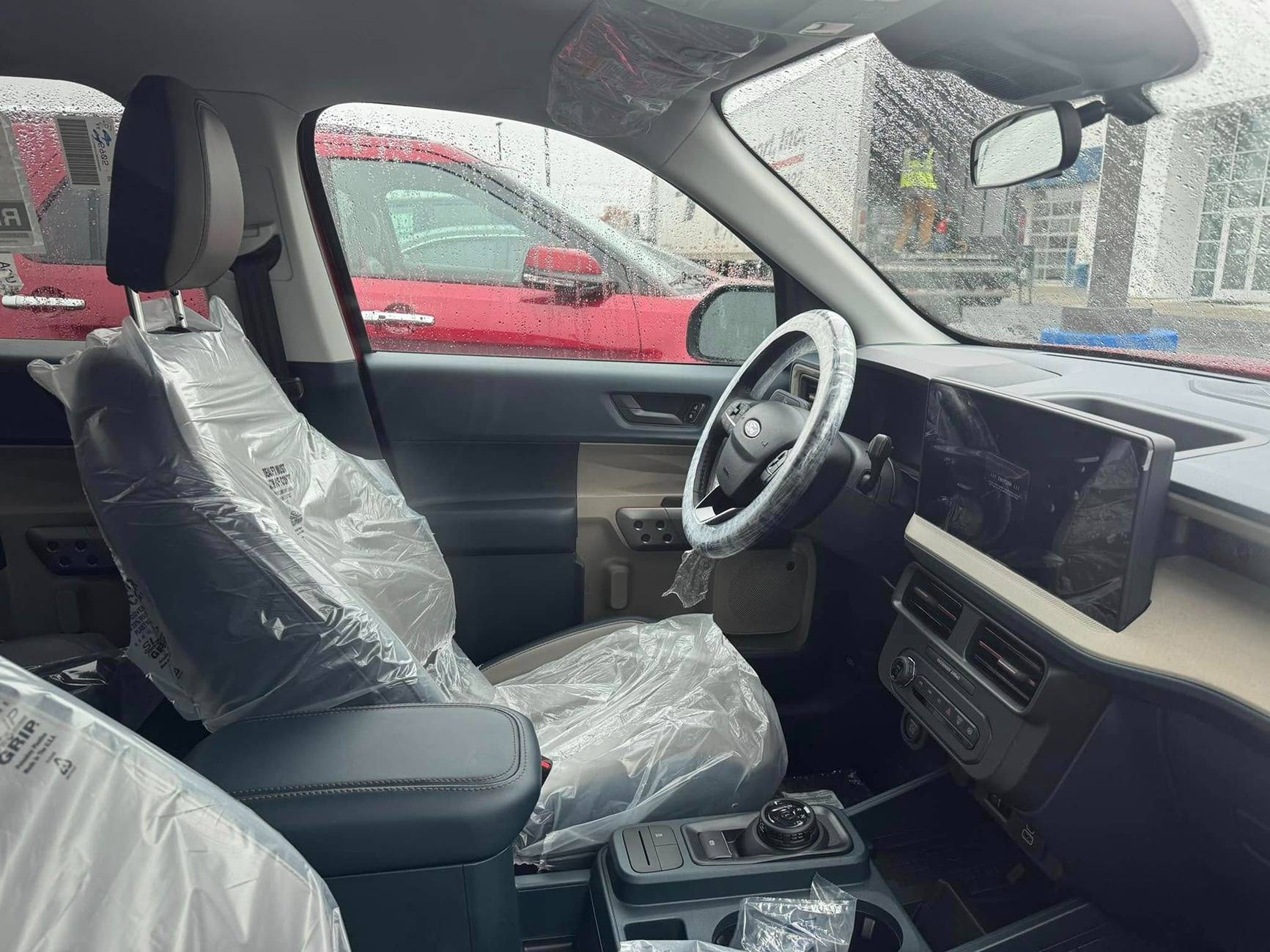 Ford Maverick RUBY RED Maverick Photos Thread Ruby Red Metallic 2025 Maverick first look at dealer4