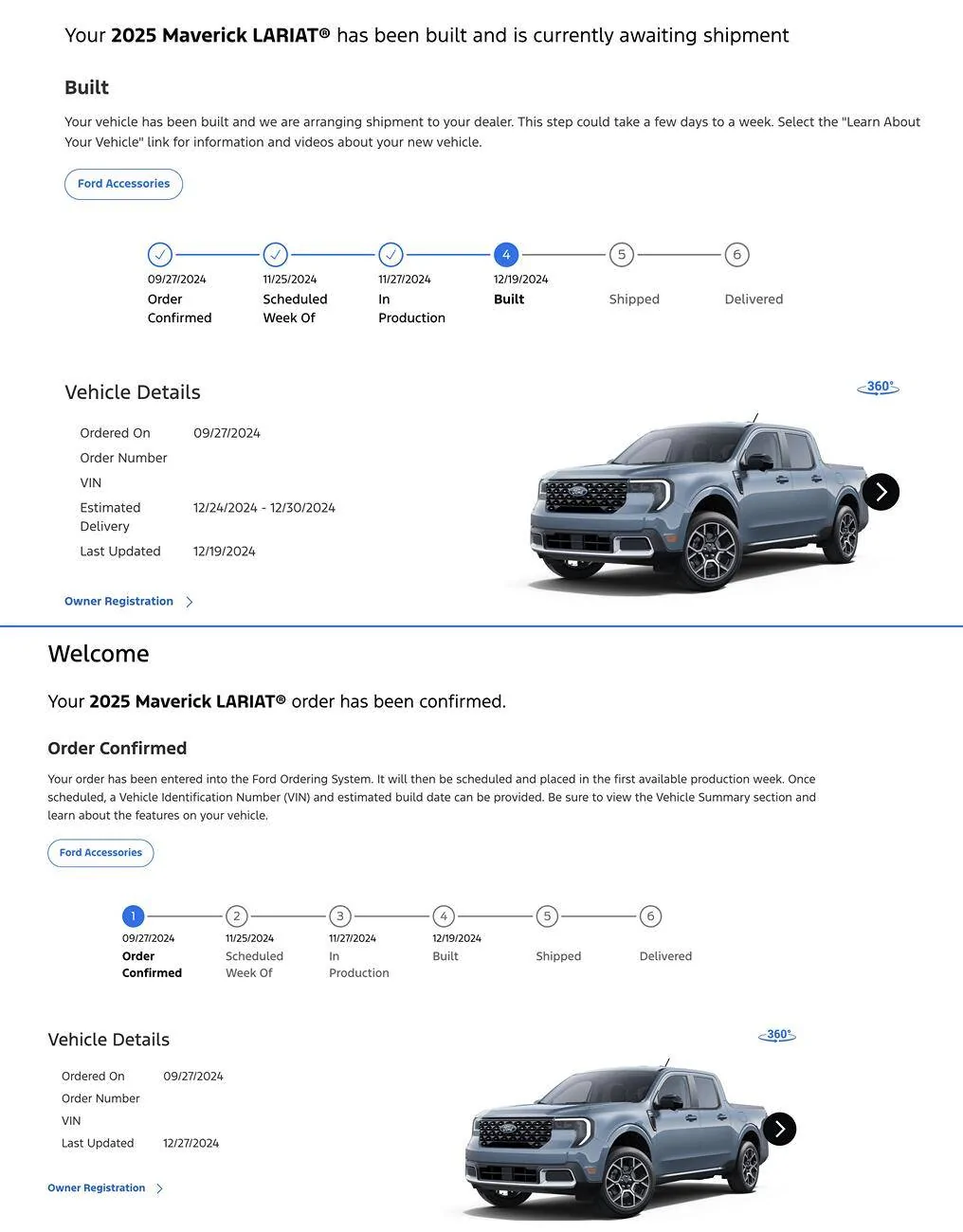 Ford Maverick 2025 Maverick Now Shipping! Received my Shipped update Maverick_tracking-updat