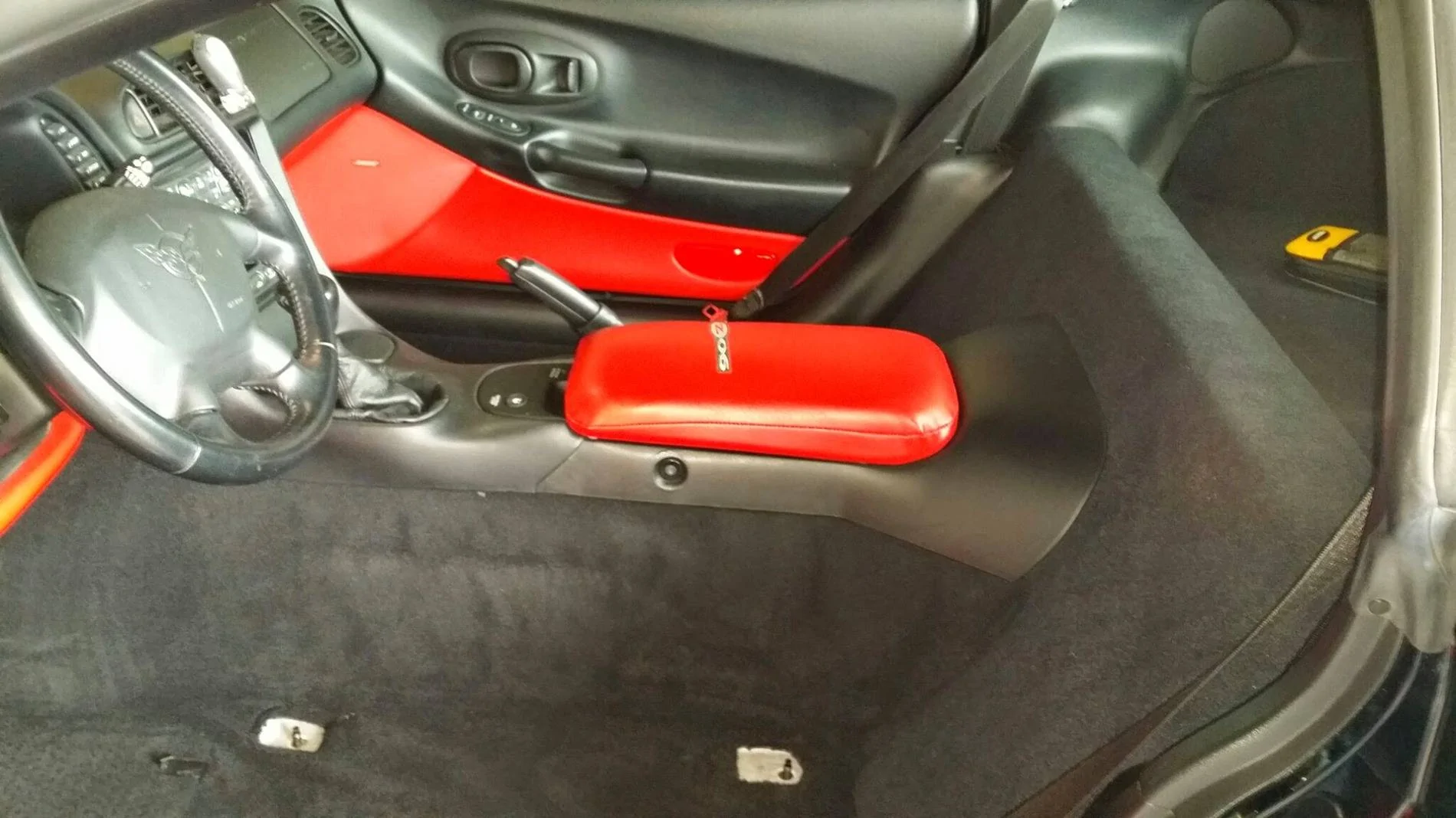 Ford Maverick Heated seat install 20140329_121409