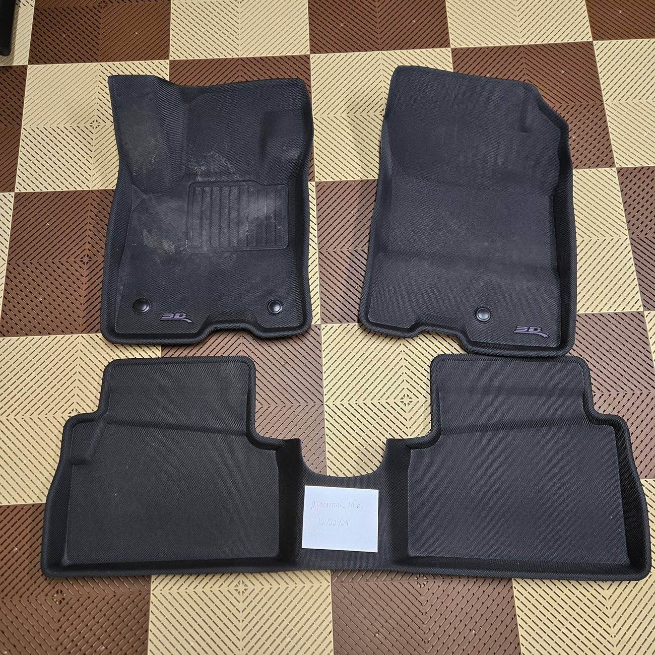 Ford Maverick FS: 3D MAXpider KAGU floor mats (Hybrid) 2024-12-22 12.51.31