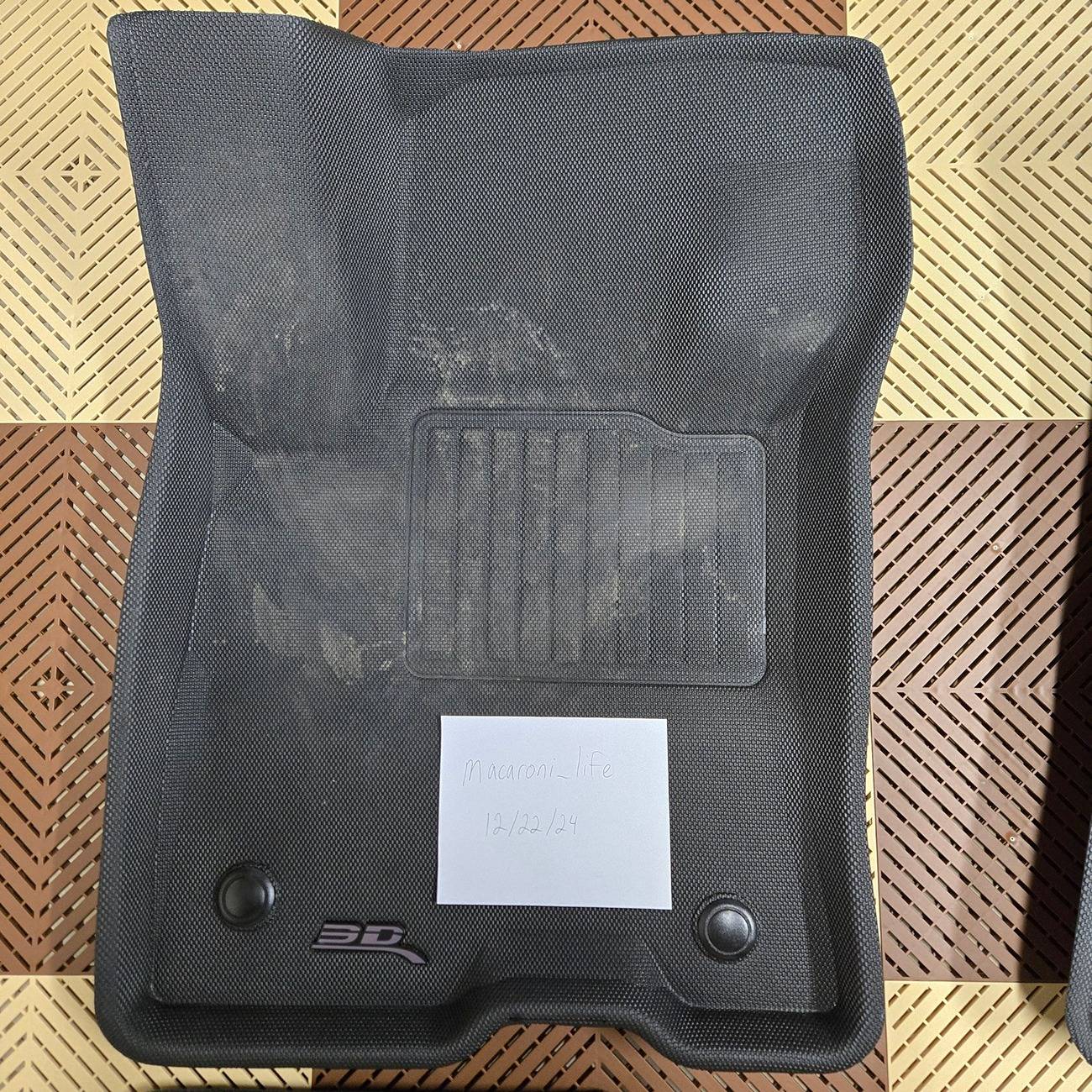 Ford Maverick FS: 3D MAXpider KAGU floor mats (Hybrid) 2024-12-22 12.51.50