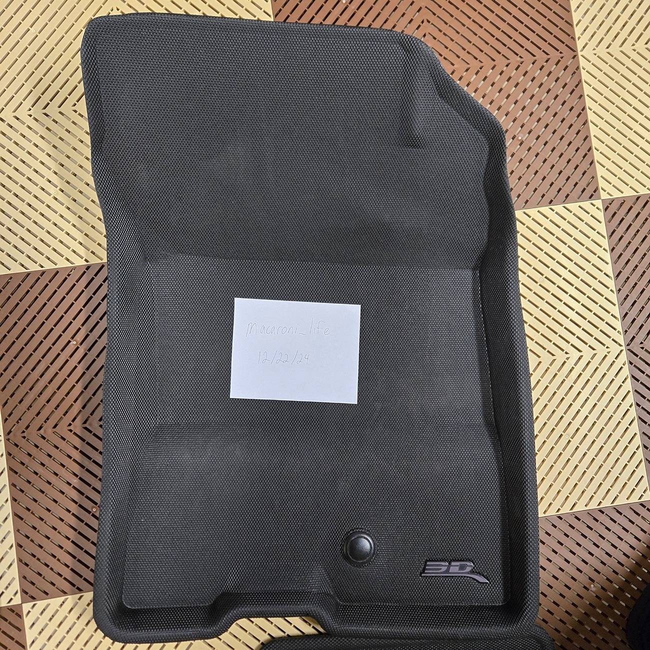 Ford Maverick FS: 3D MAXpider KAGU floor mats (Hybrid) 2024-12-22 12.52.06