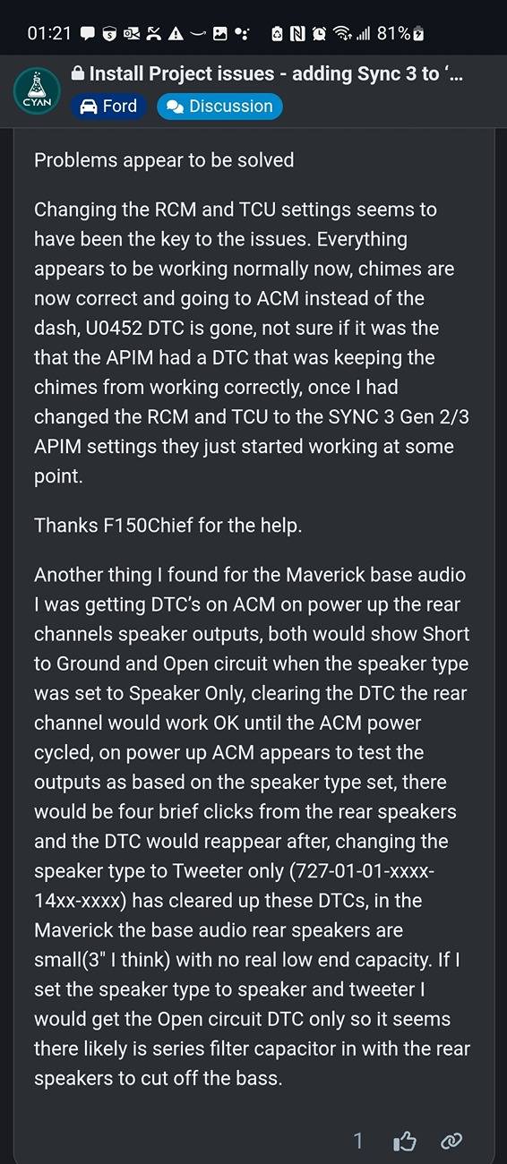 Ford Maverick Sync 4 APIM Upgrade Complete! (Help with Issues) Screenshot_20241229_012125