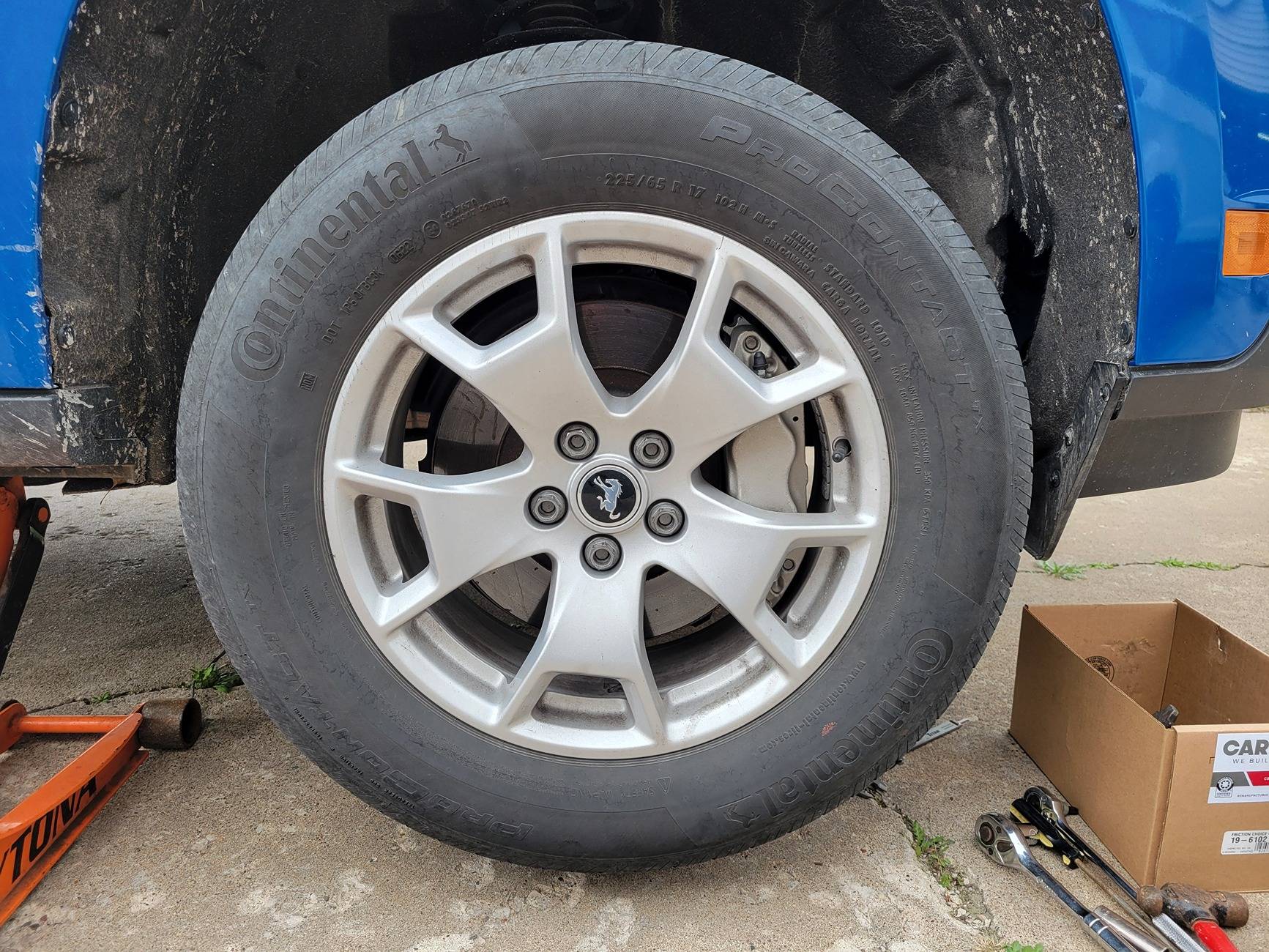 Ford Maverick 6 month Brembo brakes review, and half spirited how to! 20240325_120657