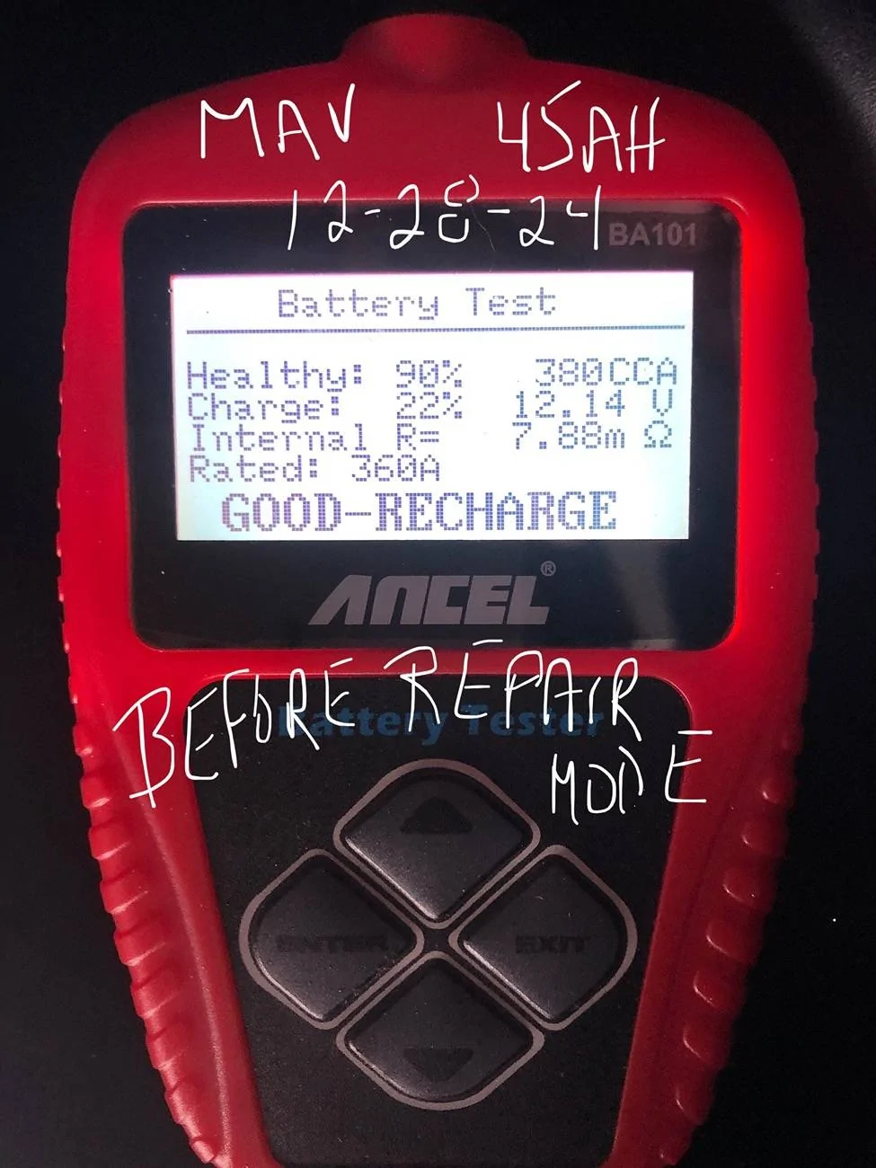 Ford Maverick FINALLY!! An upcoming 12v battery fix for hybrids!!! IMG_0941