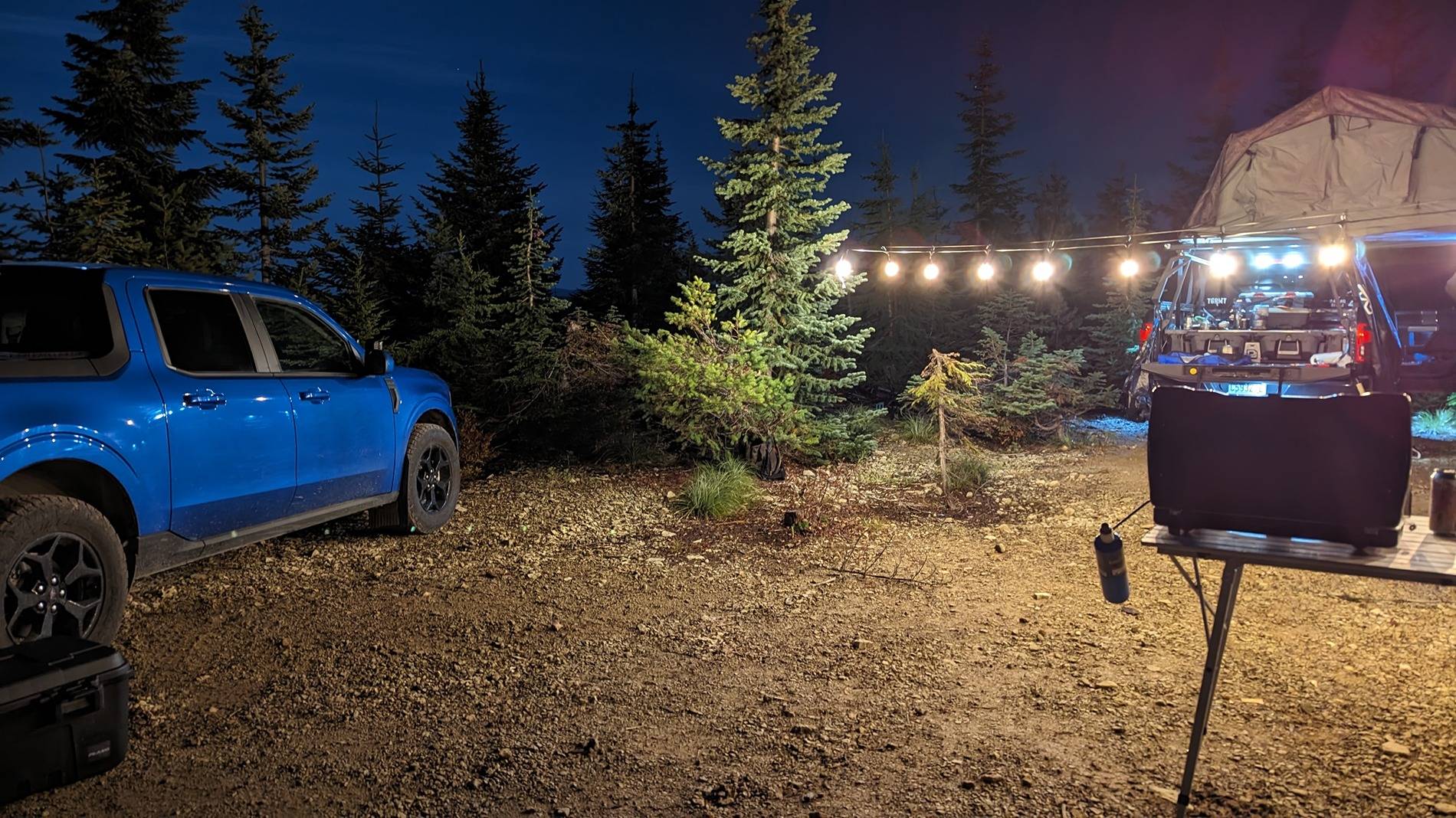 Ford Maverick Camping adventures! (Camping with My Ford Maverick Hybrid – Perfect Setup) PXL_20230930_050459416.NIGHT