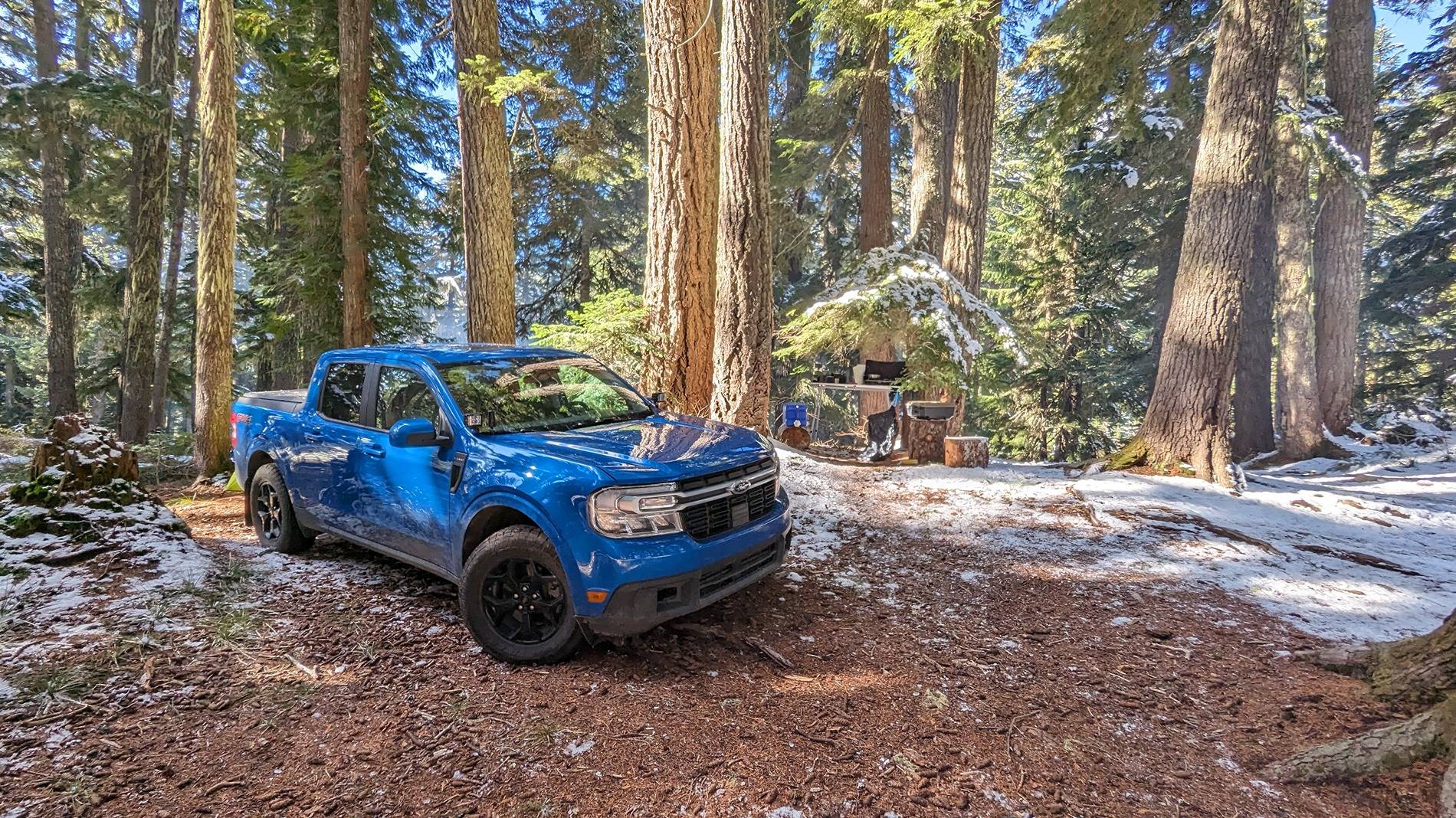 Ford Maverick Camping adventures! (Camping with My Ford Maverick Hybrid – Perfect Setup) PXL_20231027_191746236