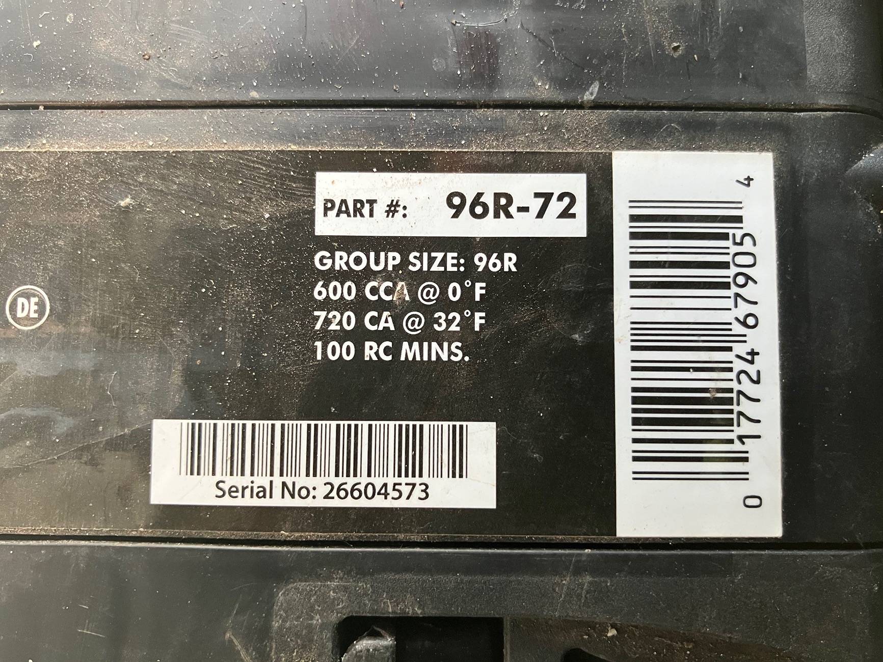 Ford Maverick Replacing the Hybrid's OEM 12v. Battery IMG_2709