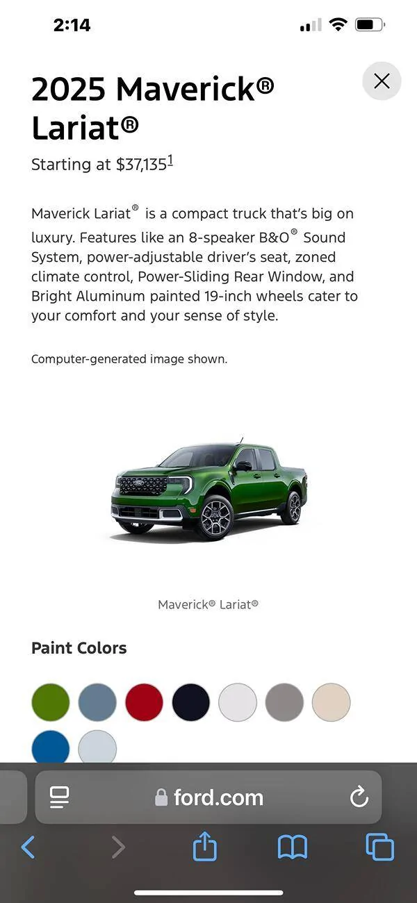 Ford Maverick Bed rail system question IMG_5341