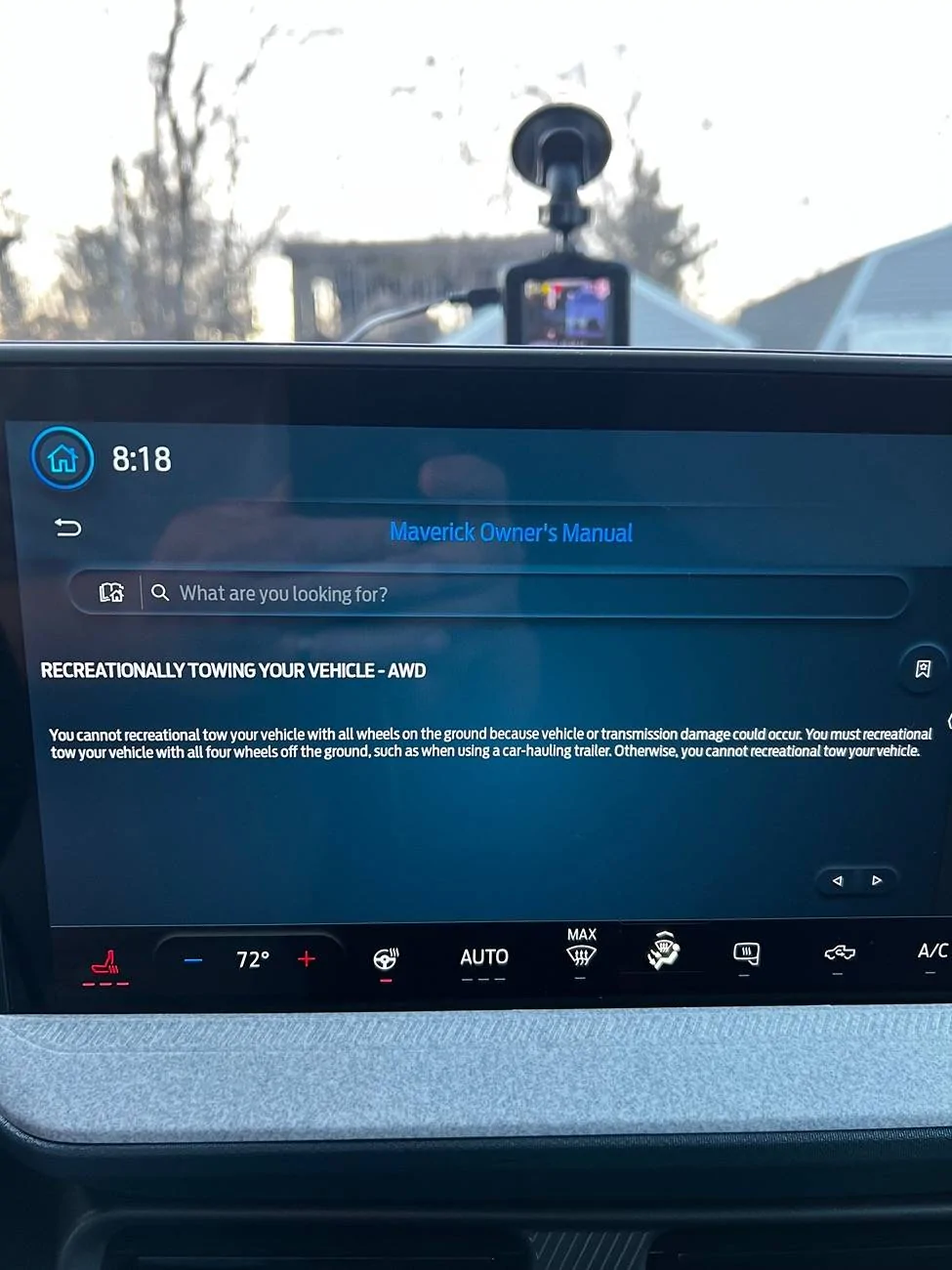 Ford Maverick Is the 2025 Maverick 2.5L Hybrid Flat Towable? IMG_1797