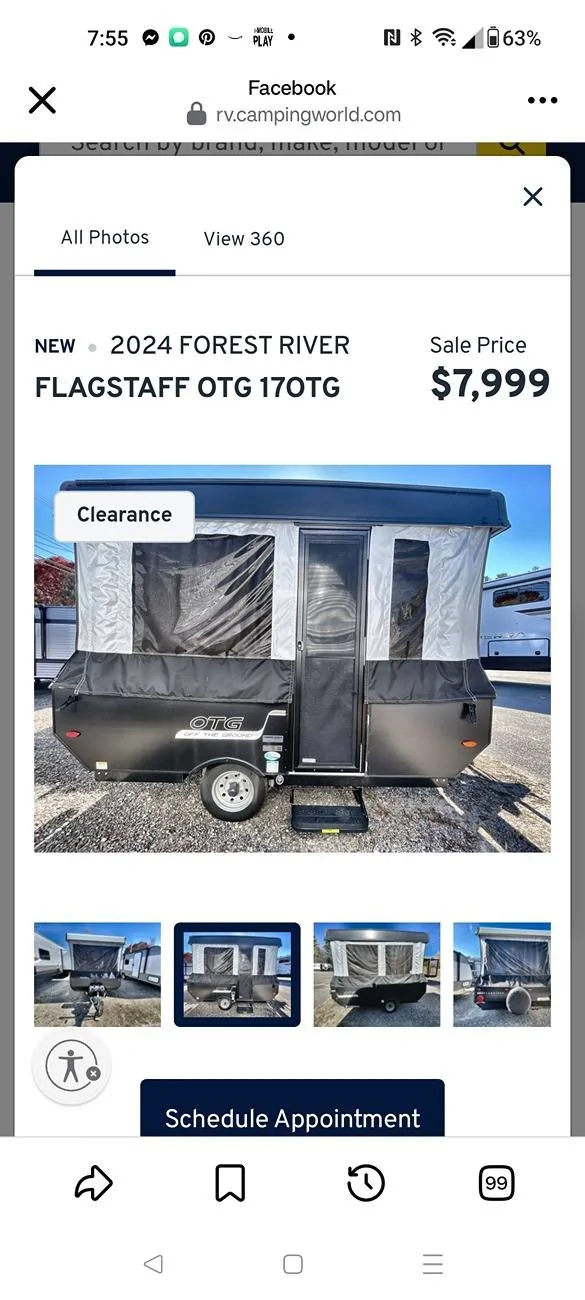 Ford Maverick Forest River Flagstaff 17OTG  folding pop-up camper Screenshot_2025-01-05-19-55-58-37_a23b203fd3aafc6dcb84e438dda678b6