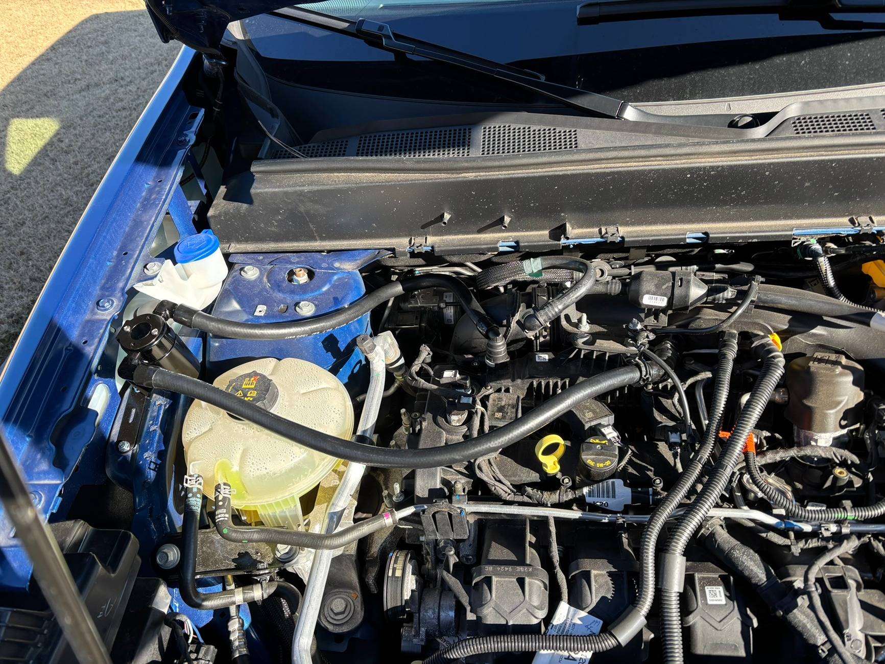 Ford Maverick P.S.I.Clone - The ST We Wish Ford Had Built Catch Can Installed 2.JPEG