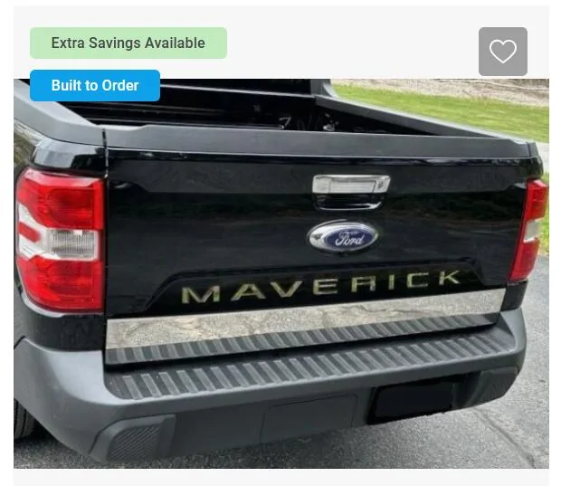 Ford Maverick Tailgate LED light bar for lariat with bliss 1736341883616-cl