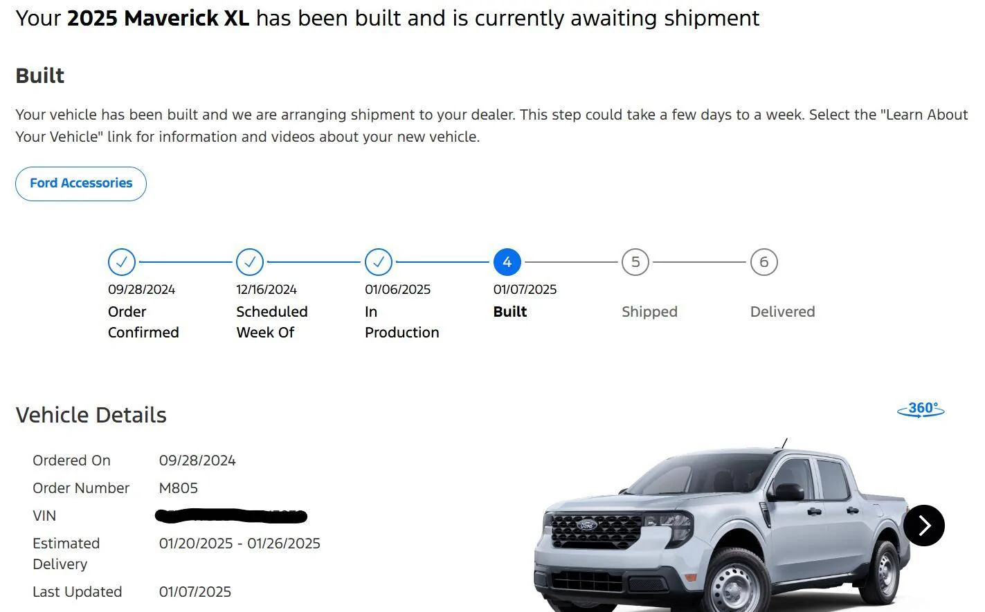 Ford Maverick 2025 Order in Status Limbo - Anyone Else? 1736358061104-2o