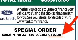 Ford Maverick 2025 Order in Status Limbo - Anyone Else? Screenshot 2025-01-08 at 12.04.50 PM
